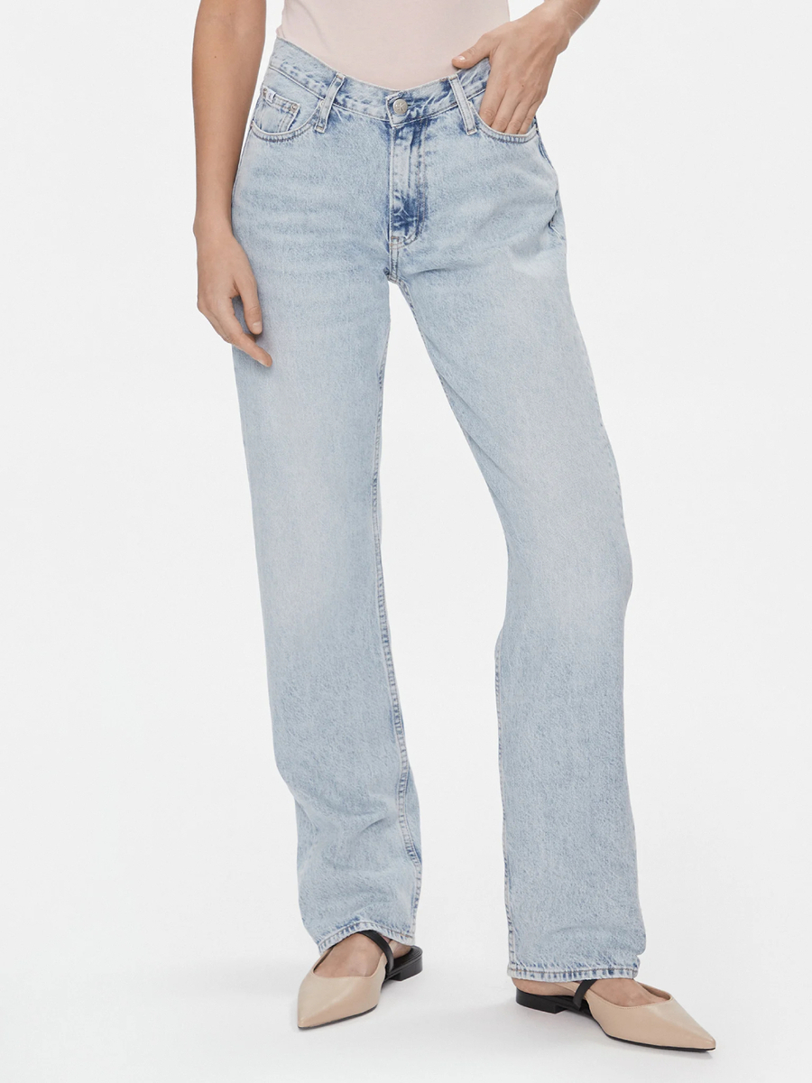 Calvin Klein dámské modré džíny - 30/32 (1AA)