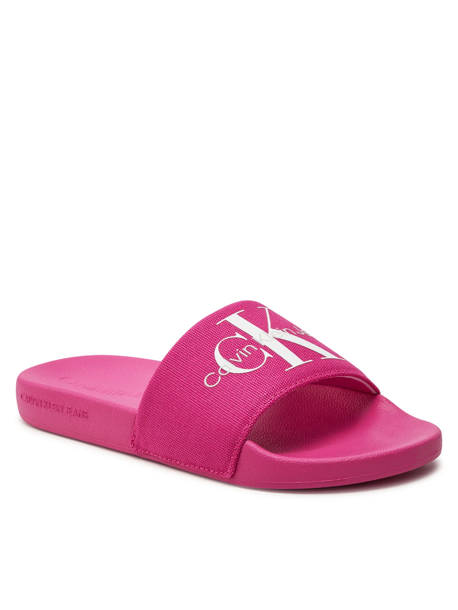 Calvin Klein dámské růžové pantofle - 41 (0J3)