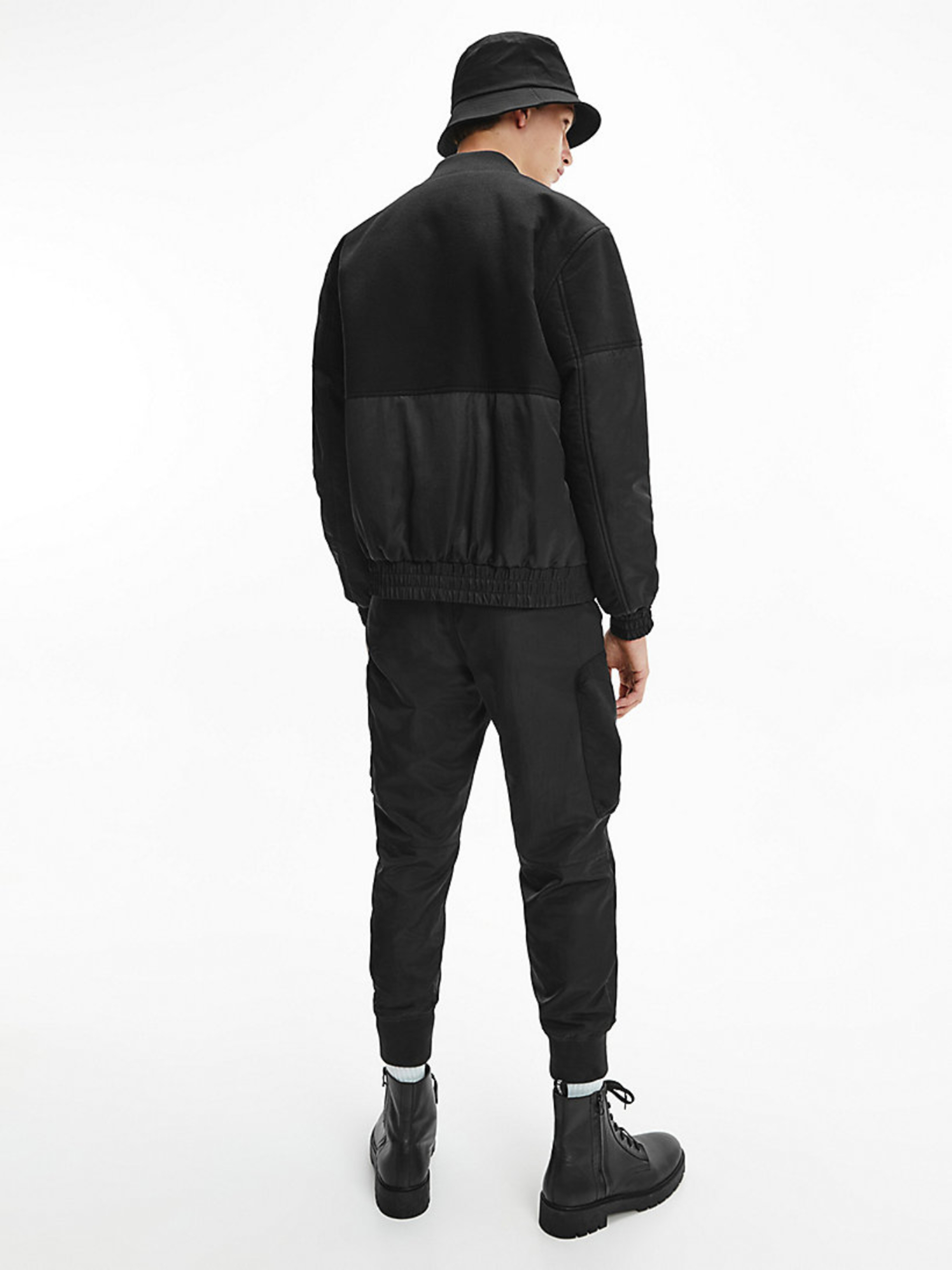 Calvin Klein pánská černá bunda bomber - M (BEH)