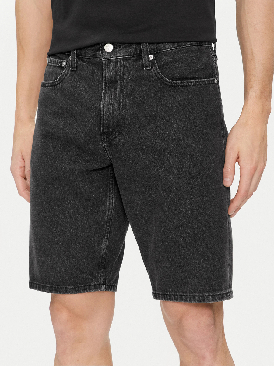 Calvin Klein pánské šedé džínové šortky - 33/NI (1BZ)