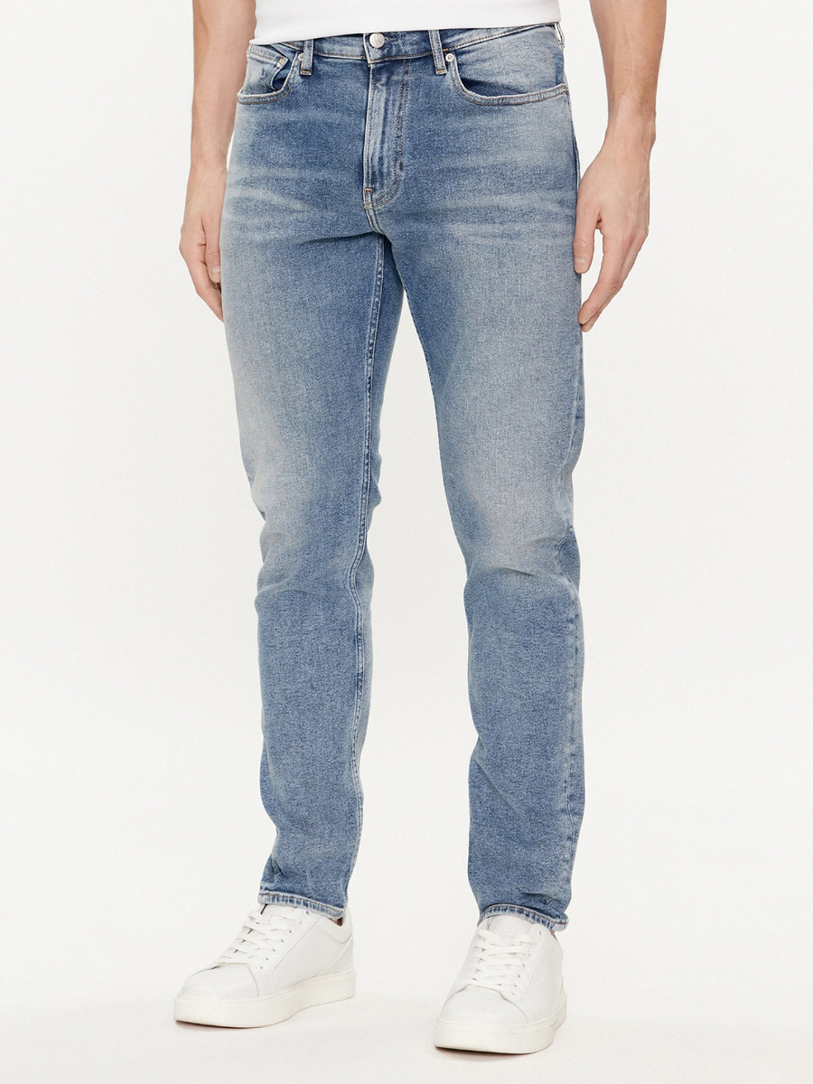 Calvin Klein pánské modré džíny  - 36/32 (1AA)