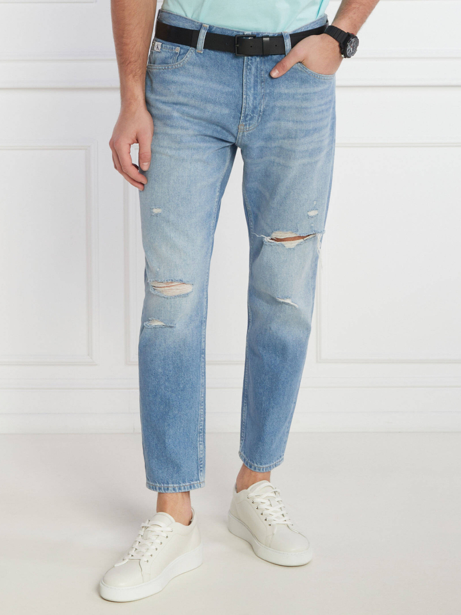 Calvin Klein pánské modré džíny  - 32/NI (1AA)