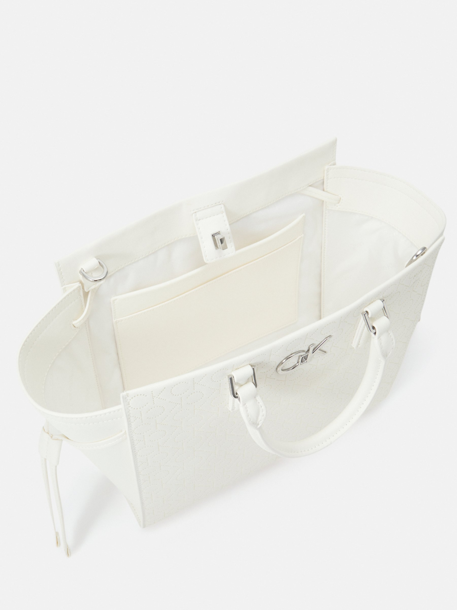 Calvin Klein dámská bílá kabelka - OS (YAF)