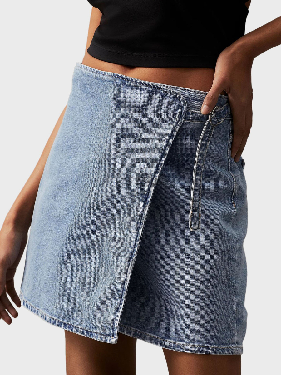 Calvin Klein dámská džínová sukně - 28/NI (1AA)