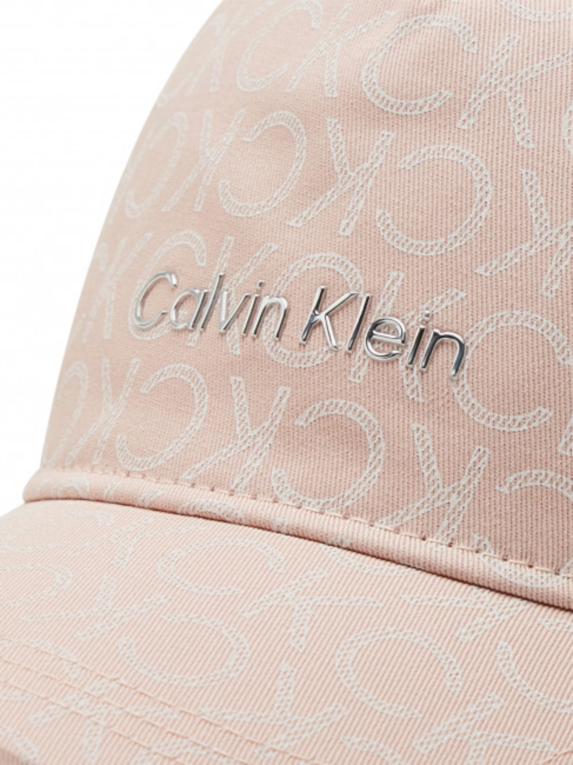 Calvin Klein dámská světle růžová kšiltovka - OS (0JV)