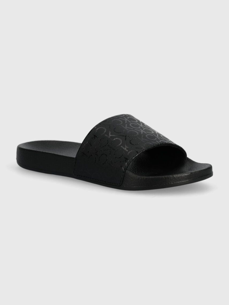 Calvin Klein dámské černé pantofle - 39 (BEH)