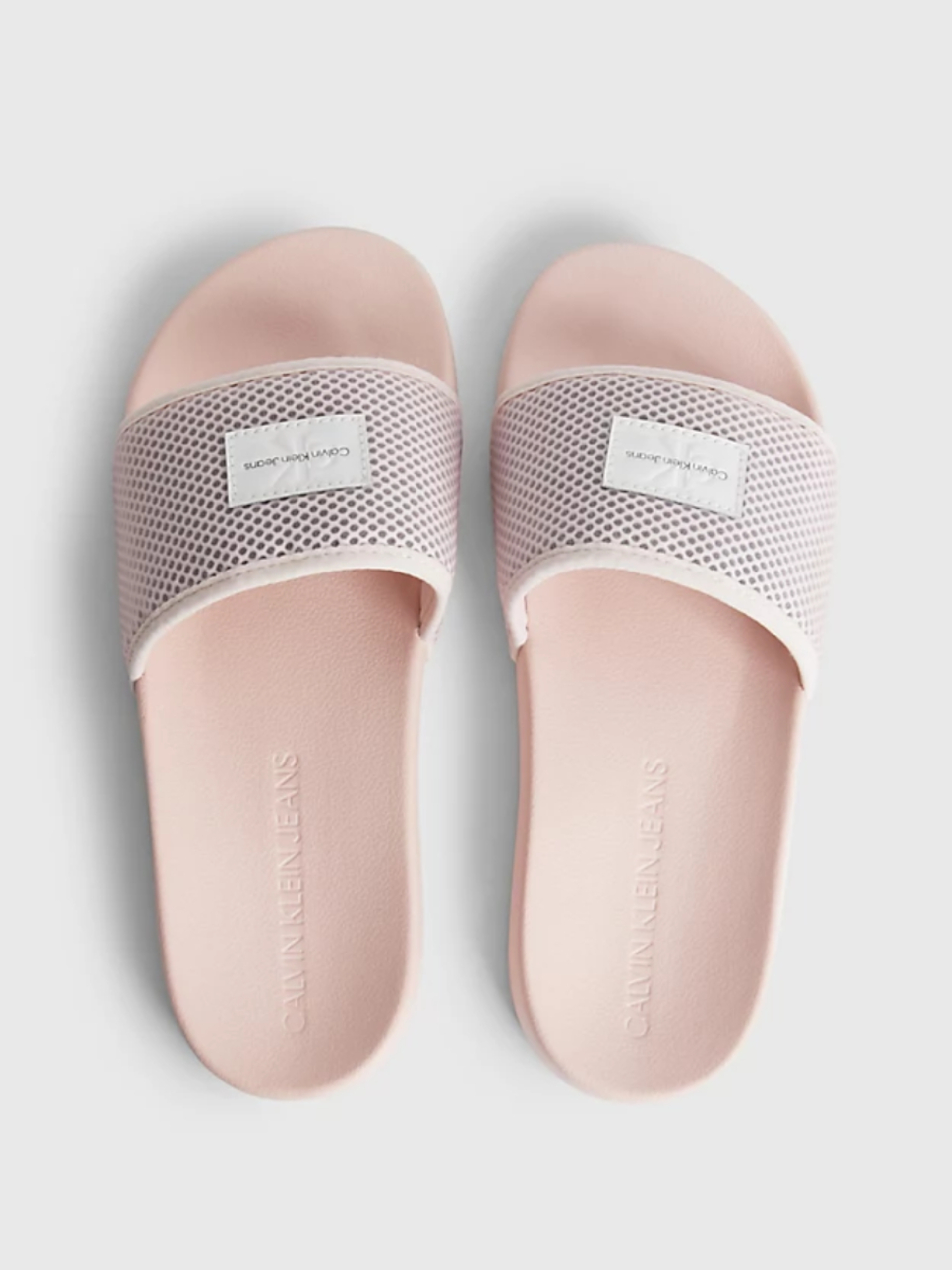 Calvin Klein dámské růžové pantofle - 41 (0JW)