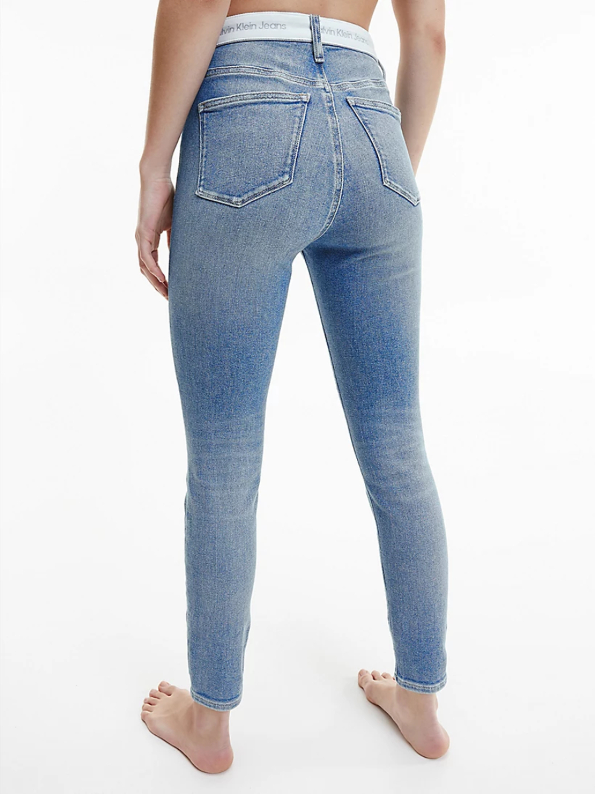 Calvin Klein dámské světle modré džíny - 29/NI (1AA)
