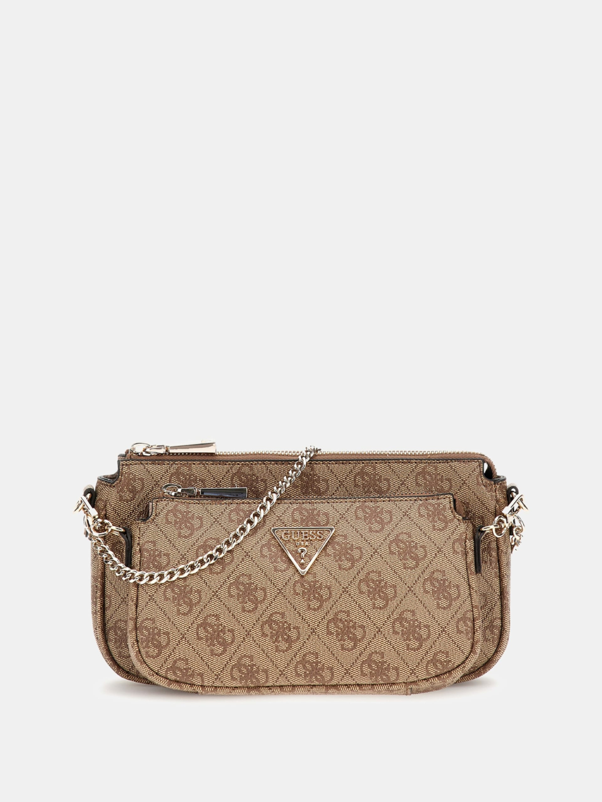 Guess dámská hnědá crossbody kabelka - T/U (LTL)