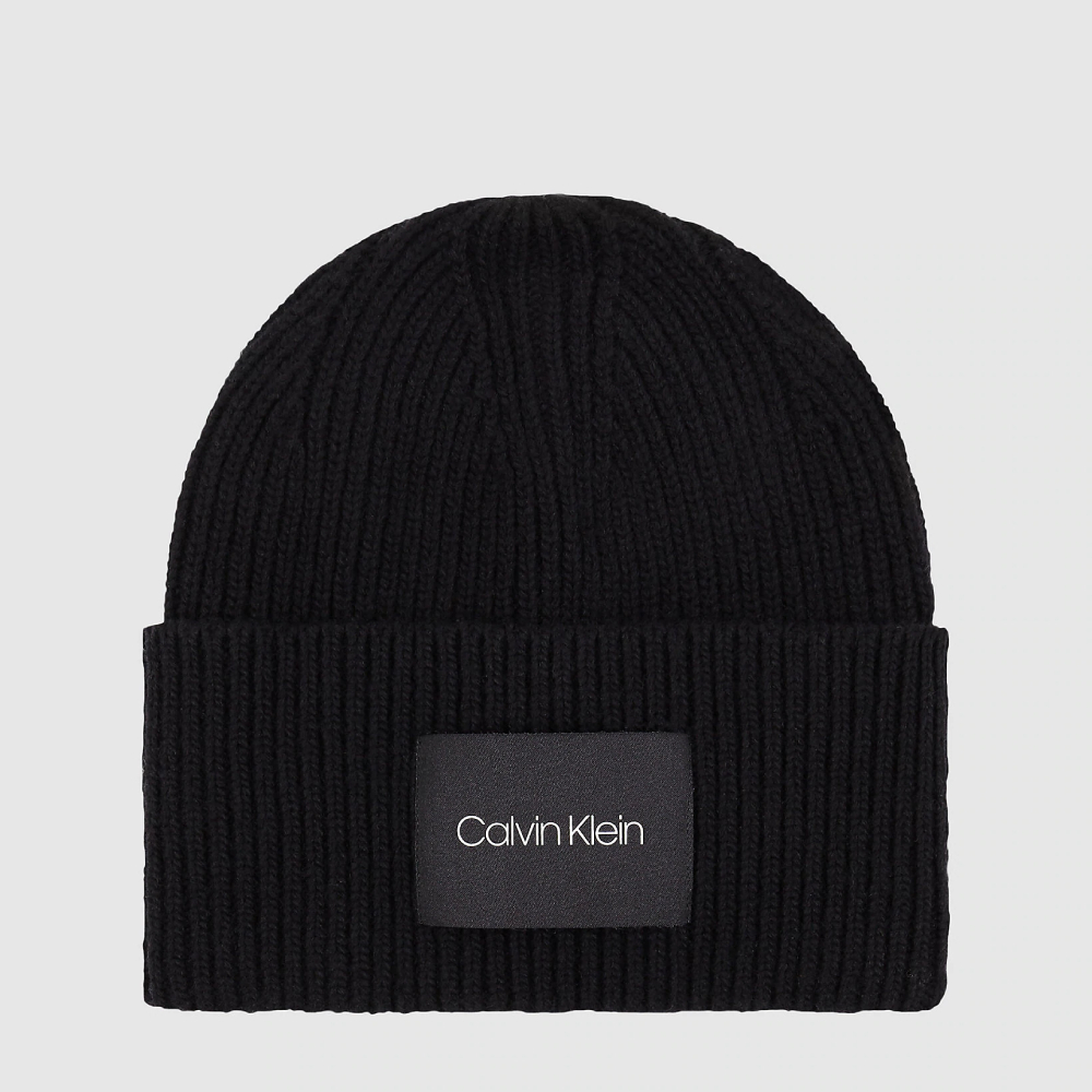 Calvin Klein pánská černá čepice - OS (BAX)
