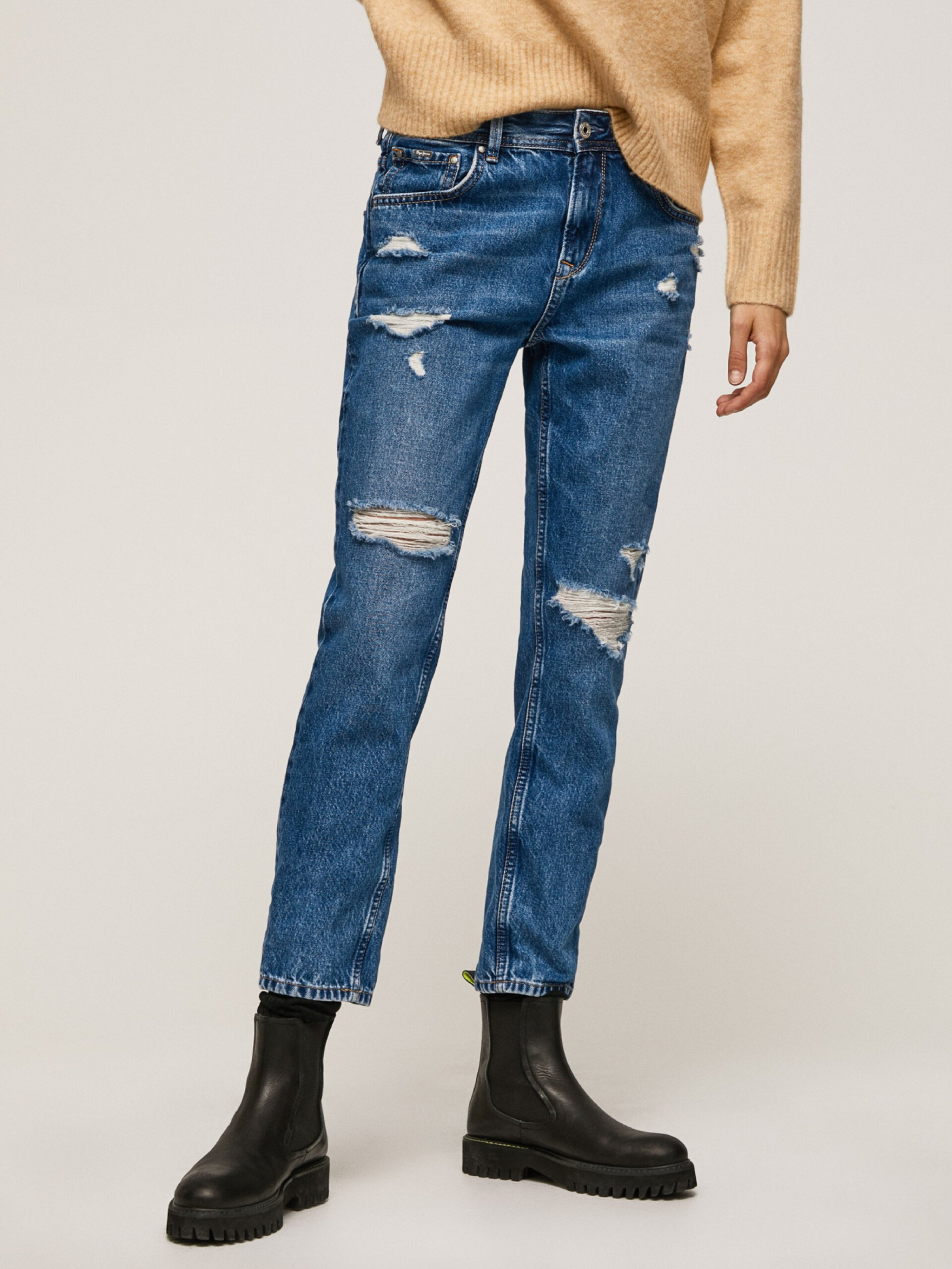 Pepe Jeans dámské modré džíny Violet - 25/R (000)