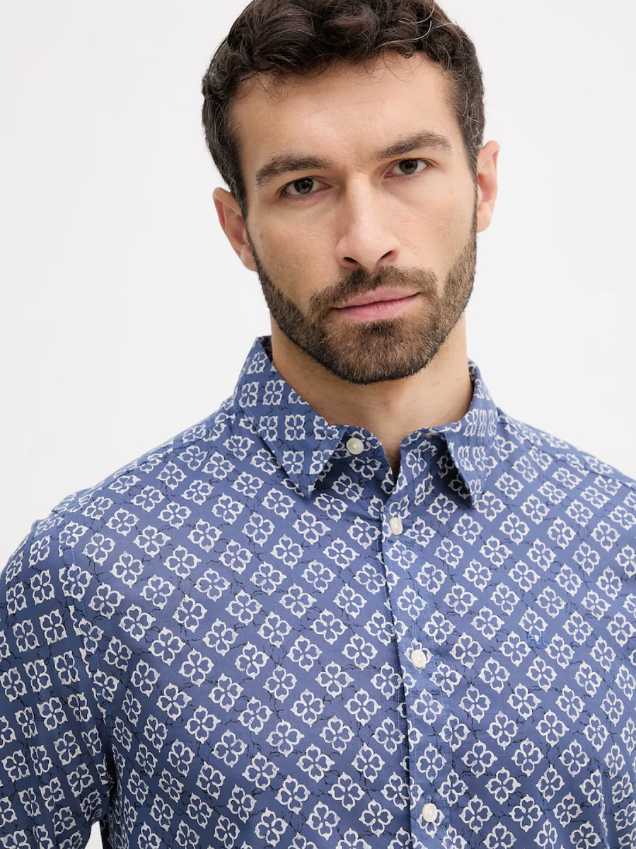 Pepe Jeans pánská modrá košile Corban - M (583)