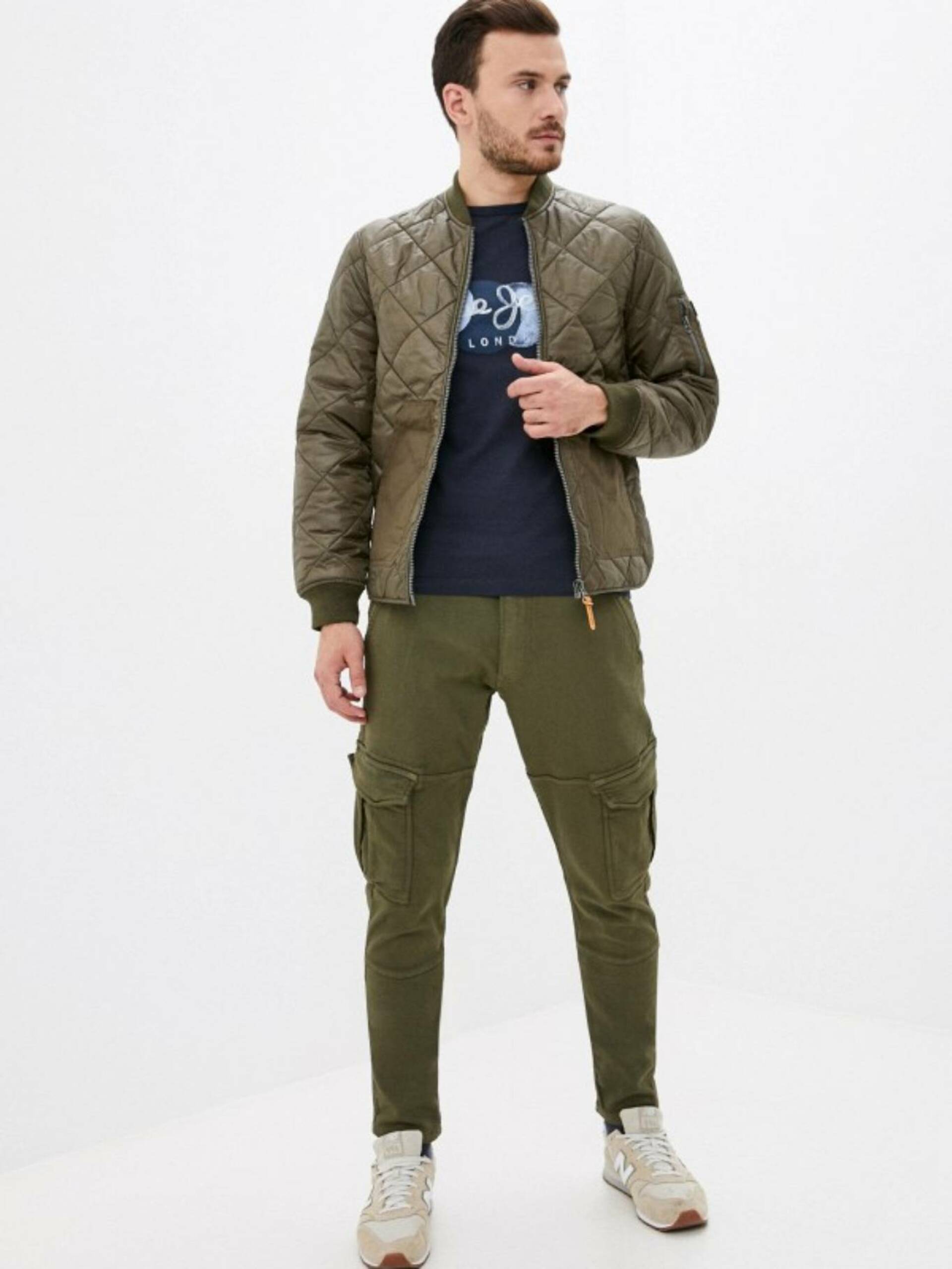 Pepe Jeans pánská zelená bunda - M (736)