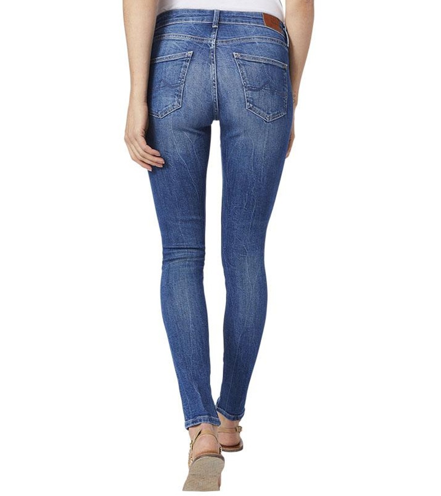Pepe Jeans dámské modré džíny Pixie - 30/28 (000)