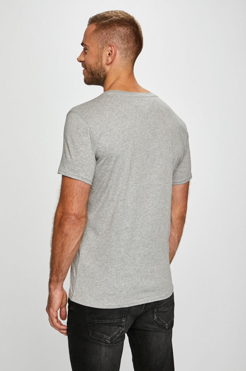 Tommy Jeans pánské šedé tričko - S (038)