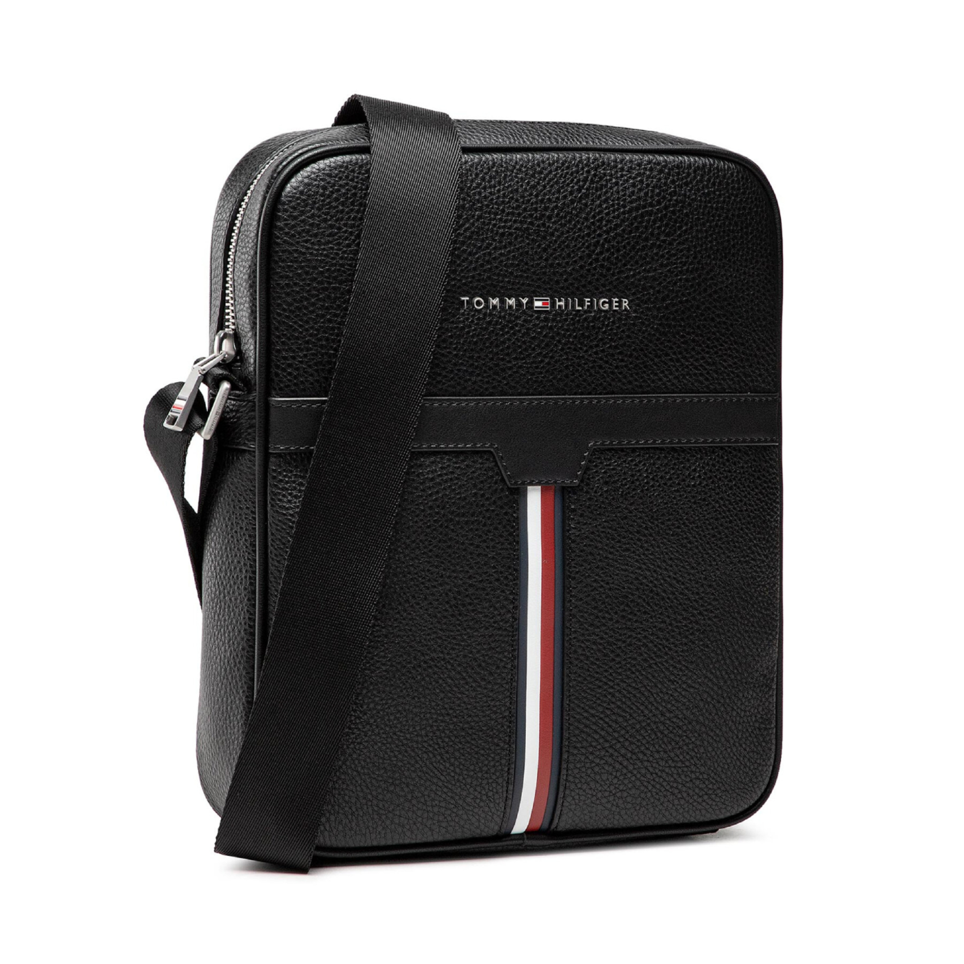 Tommy Hilfiger pánská černá crossbody taška - OS (BDS)