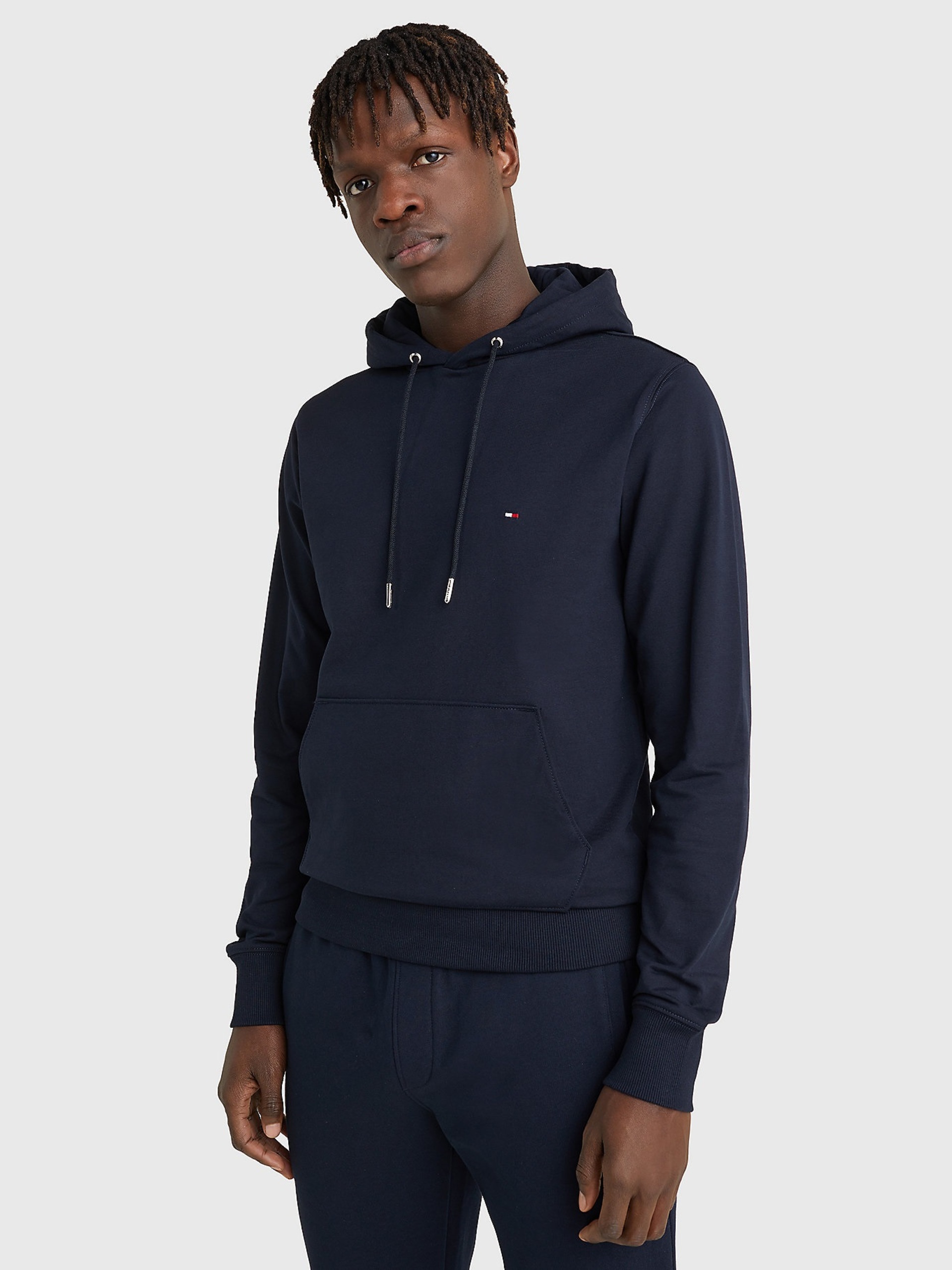 Tommy Hilfiger pánská tmavě modrá mikina 1985 Hoody - L (DW5)