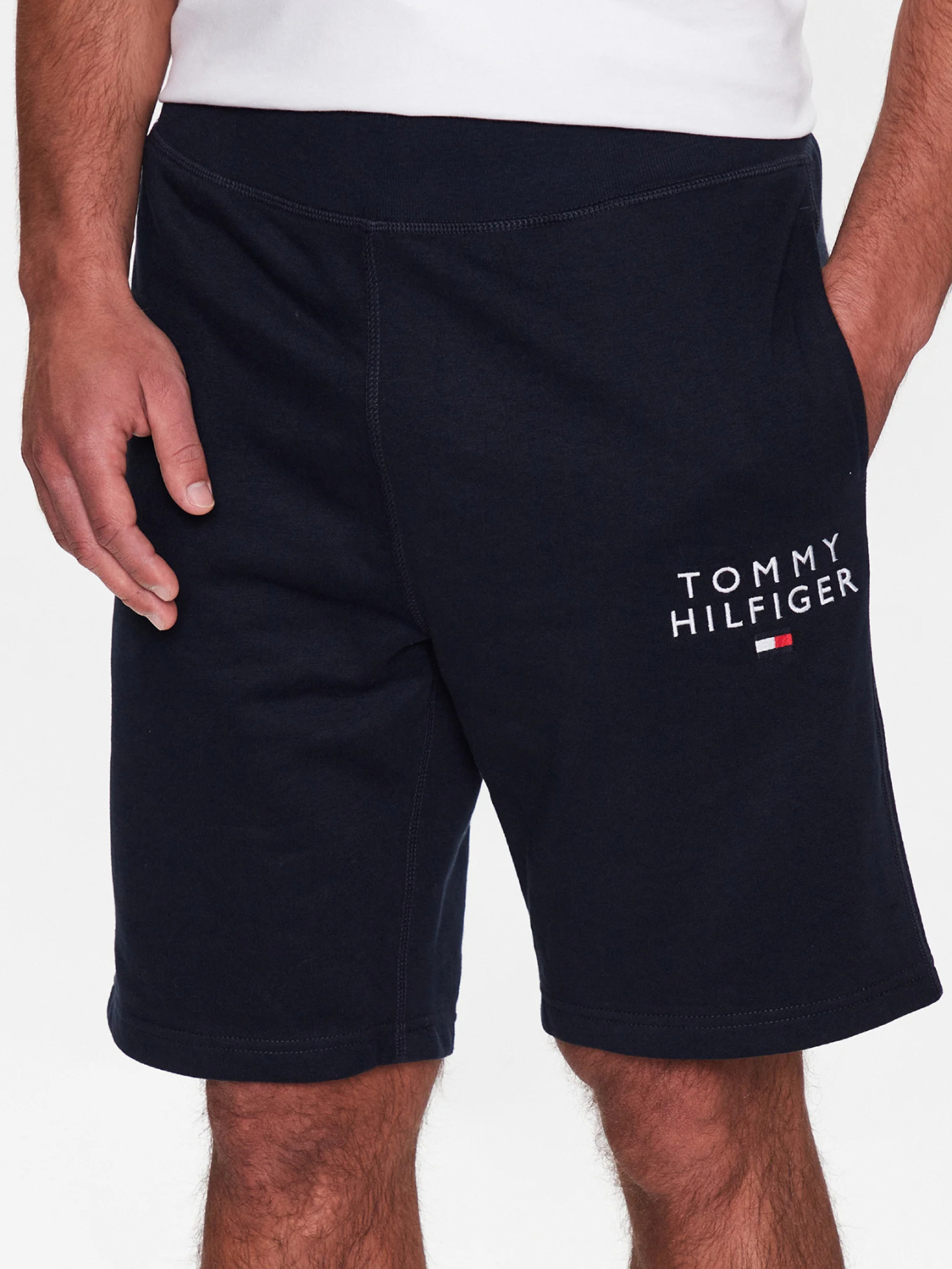 Tommy Hilfiger pánské tmavě modré šortky