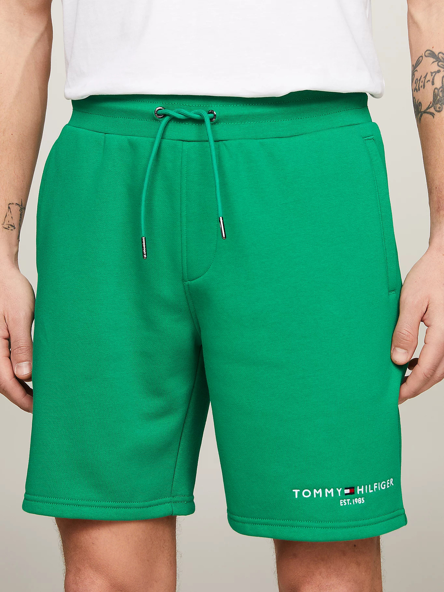 Levně Tommy Hilfiger pánské zelené šortky - L (L4B)