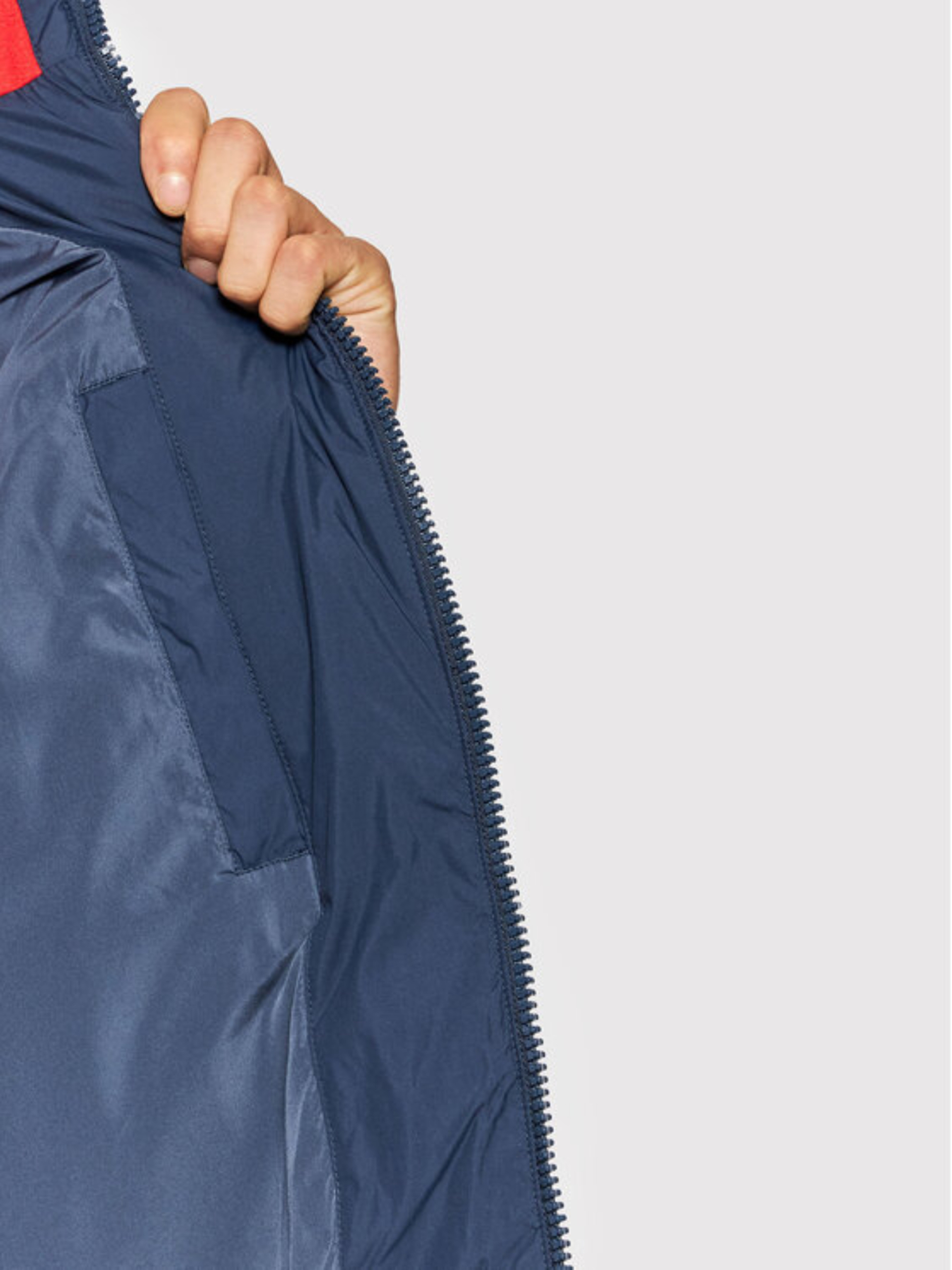 Tommy Jeans  pánská tmavě modrá zimní bunda - L (C87)