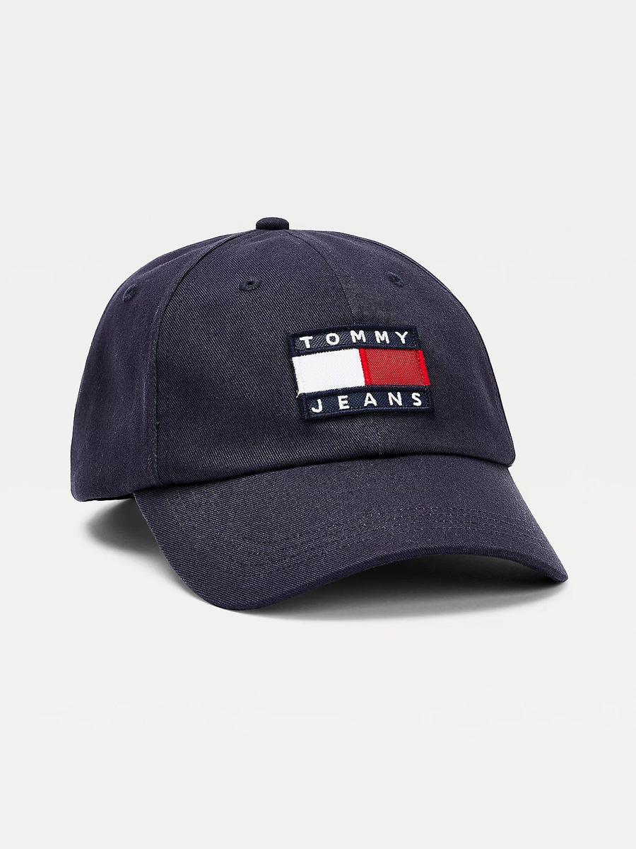 Tommy Jeans pánská tmavě modrá kšiltovka HERITAGE CAP - OS (C87)