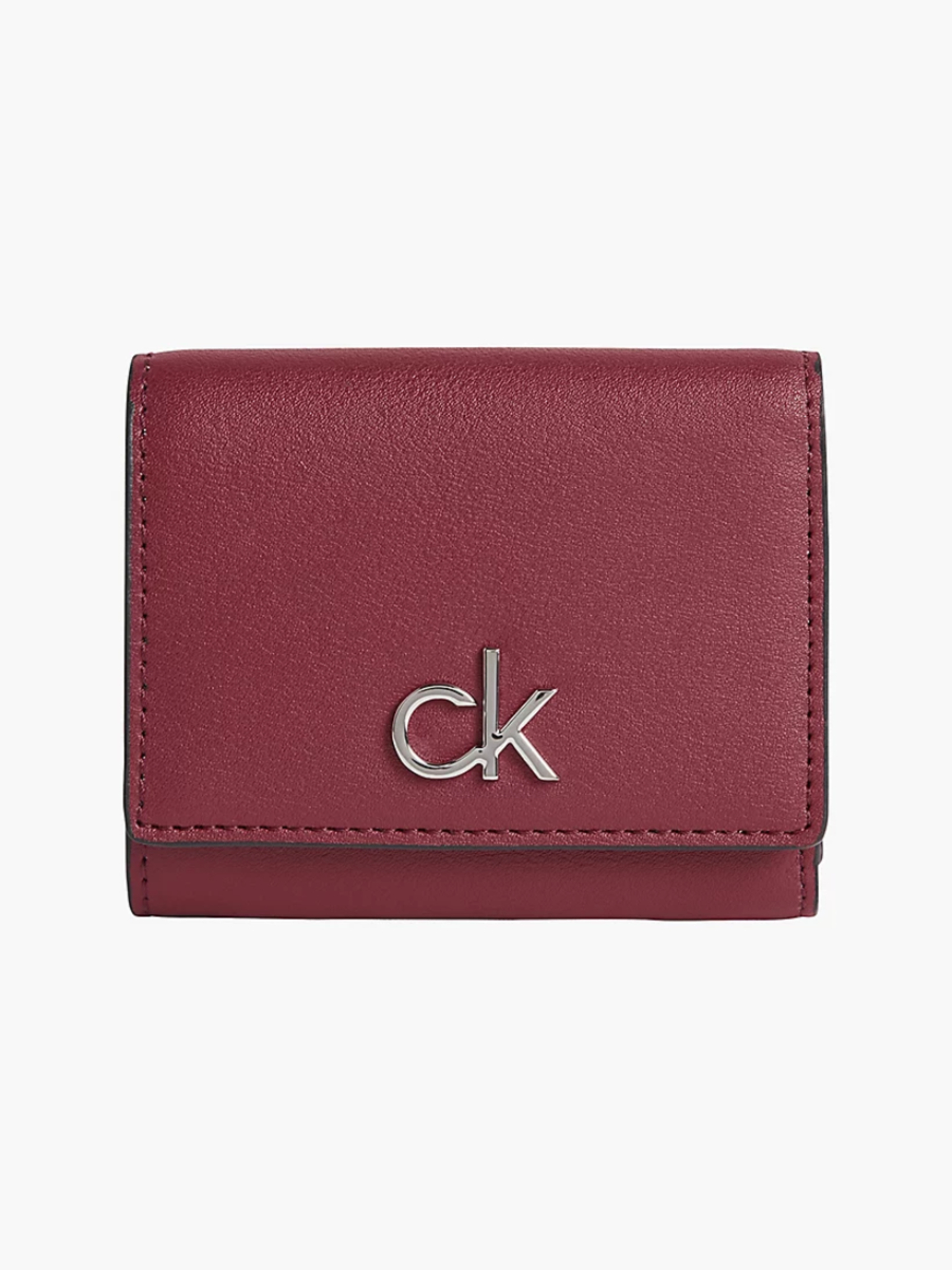 Calvin Klein dámská malá červená peněženka - OS (XB8)