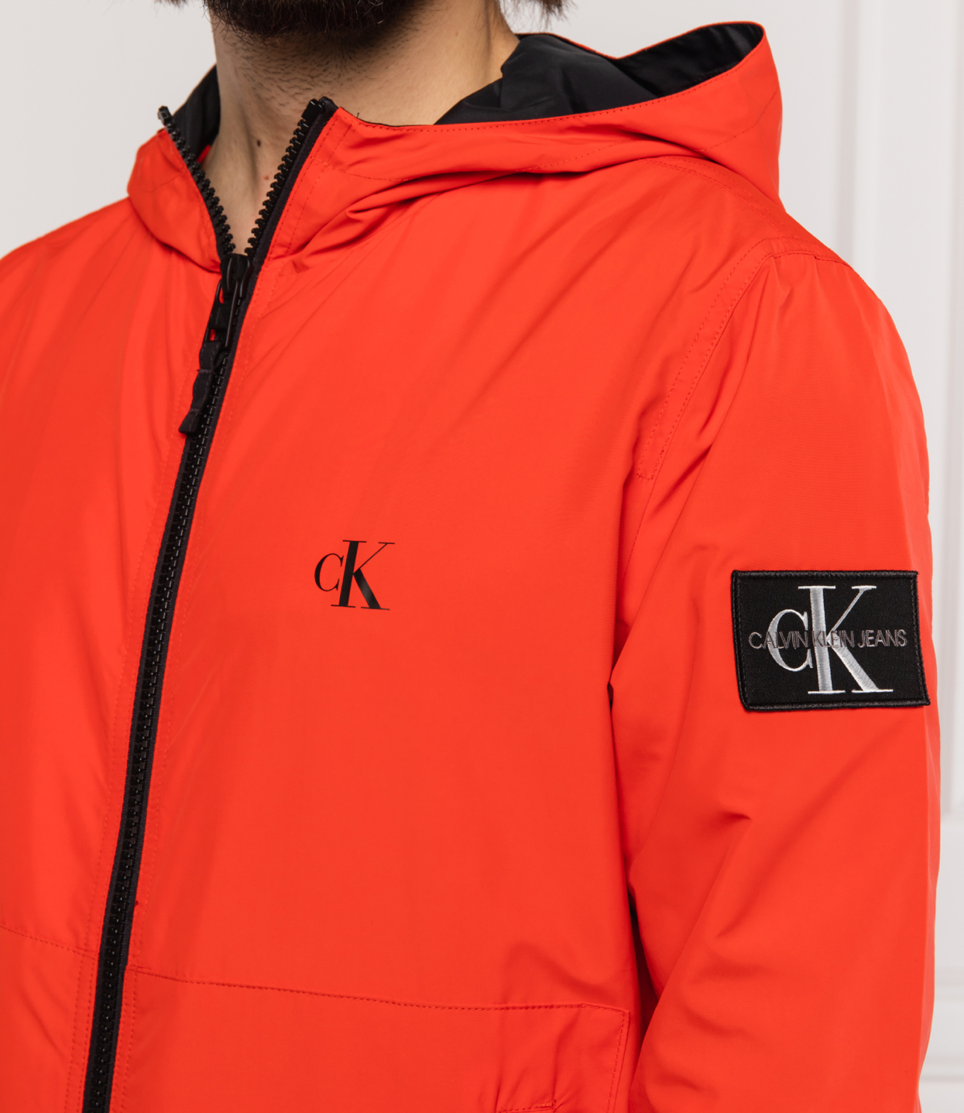 Calvin Klein pánská červená bunda - XXL (XA7)