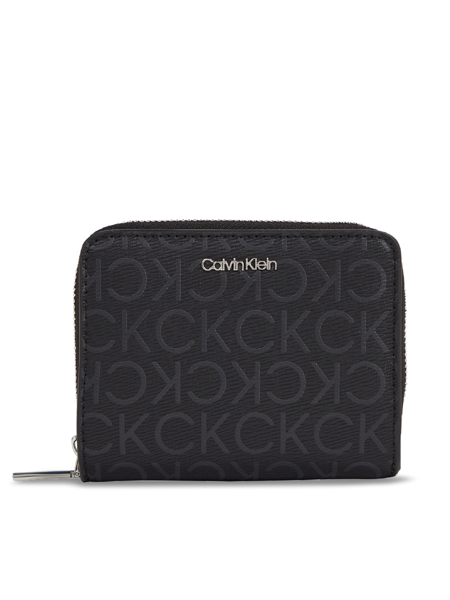 Levně Calvin Klein dámská černá peněženka malá - OS (0GJ)