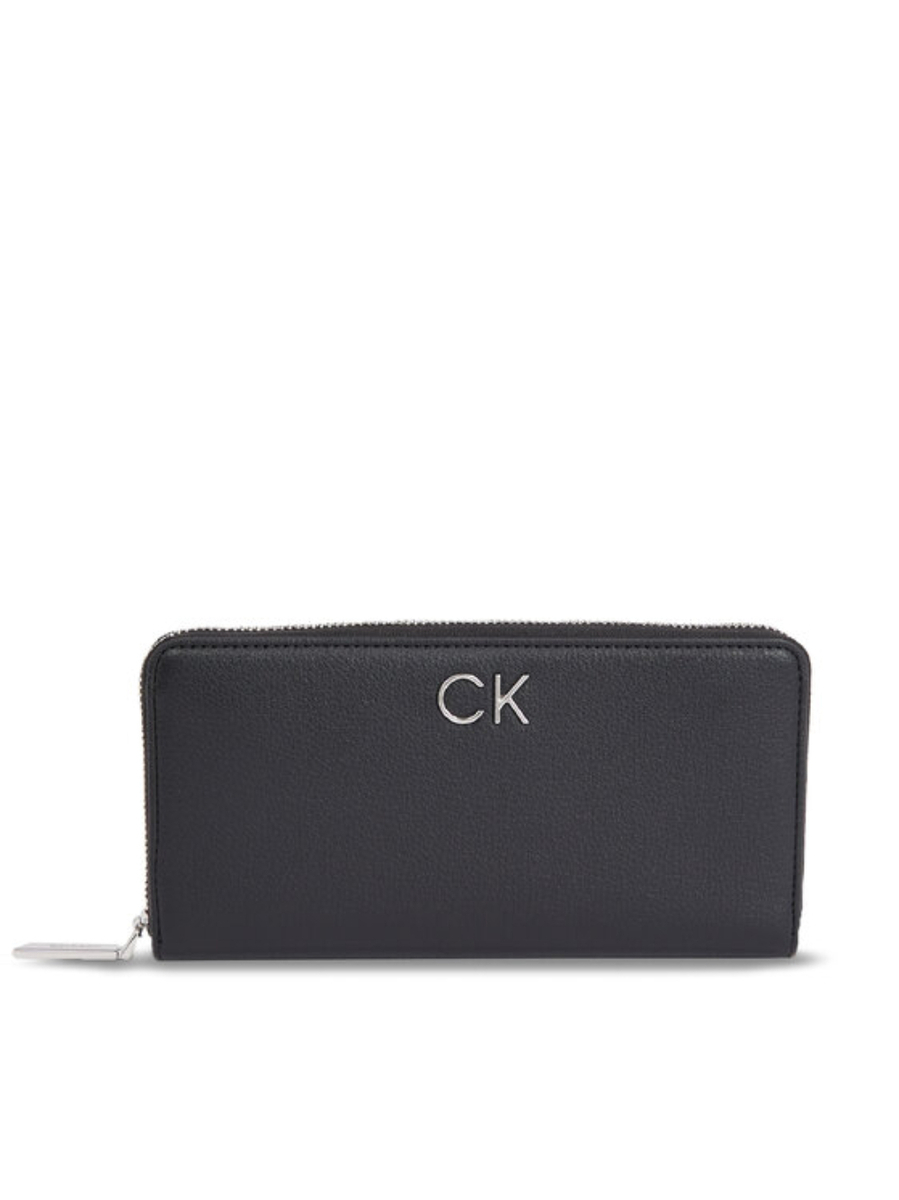 Levně Calvin Klein dámská černá peněženka velká - OS (BEH)