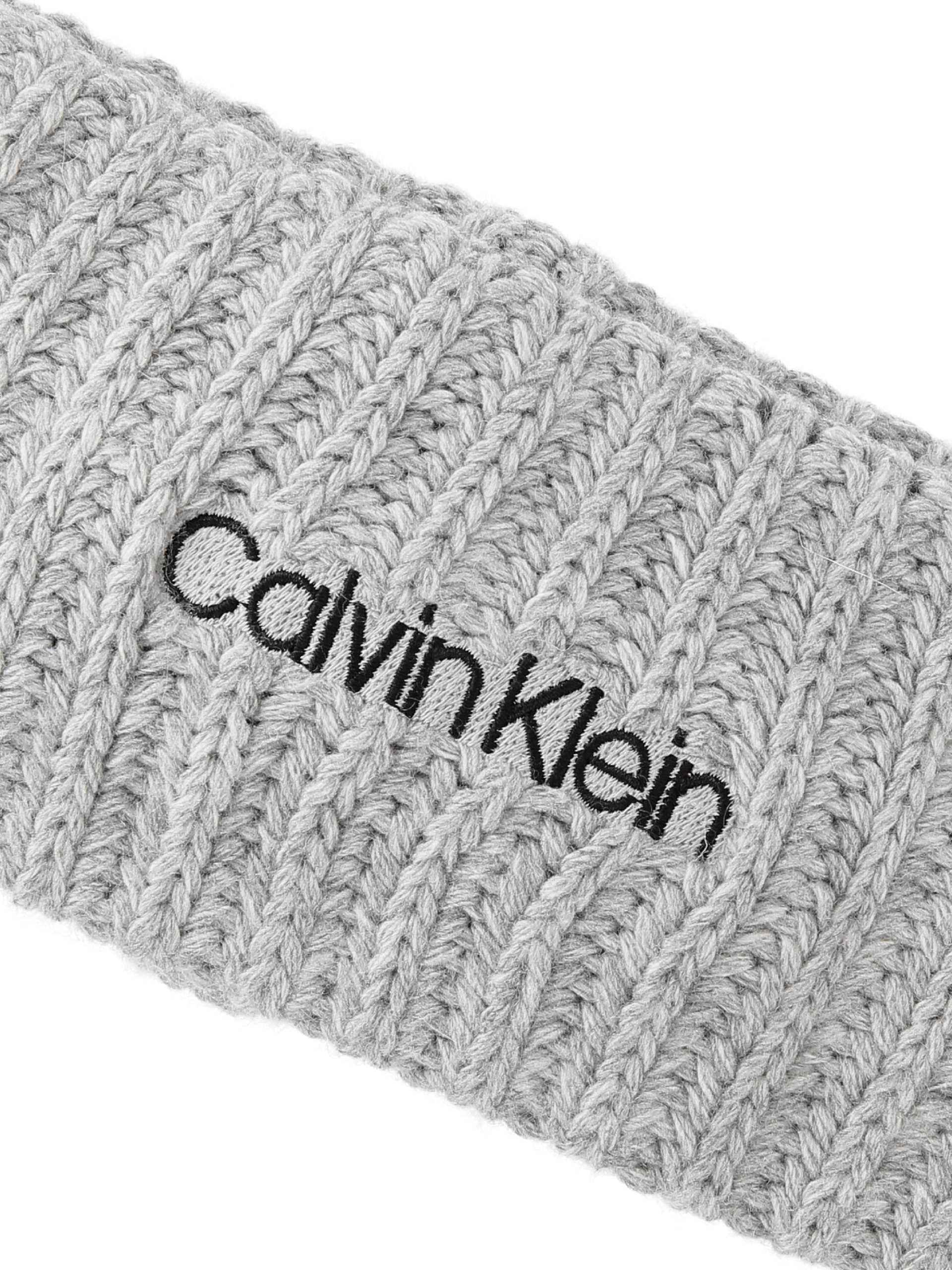 Calvin Klein dámská šedá čelenka - OS (0IN)