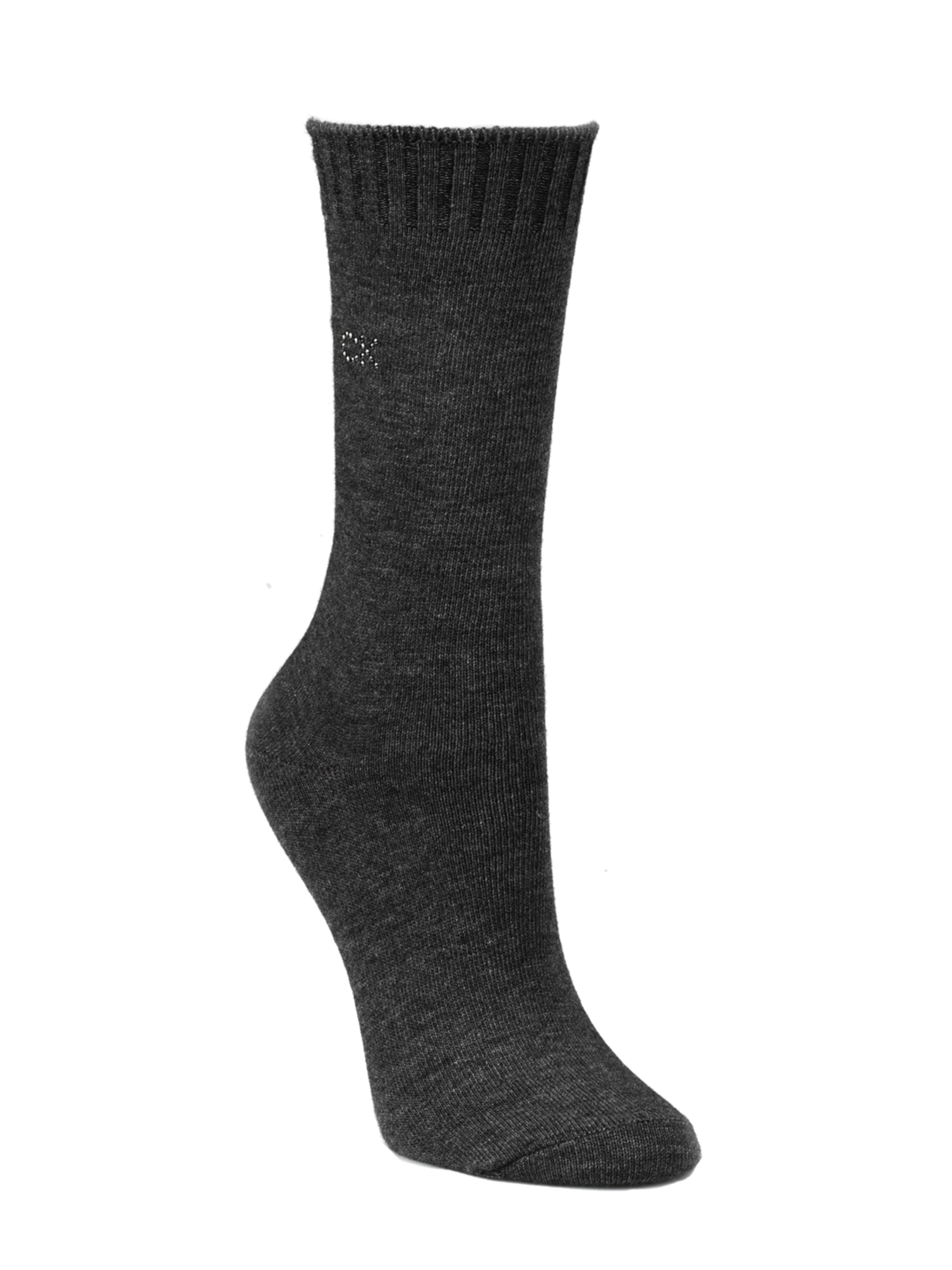 Calvin Klein dámské šedé ponožky - ONE (147)