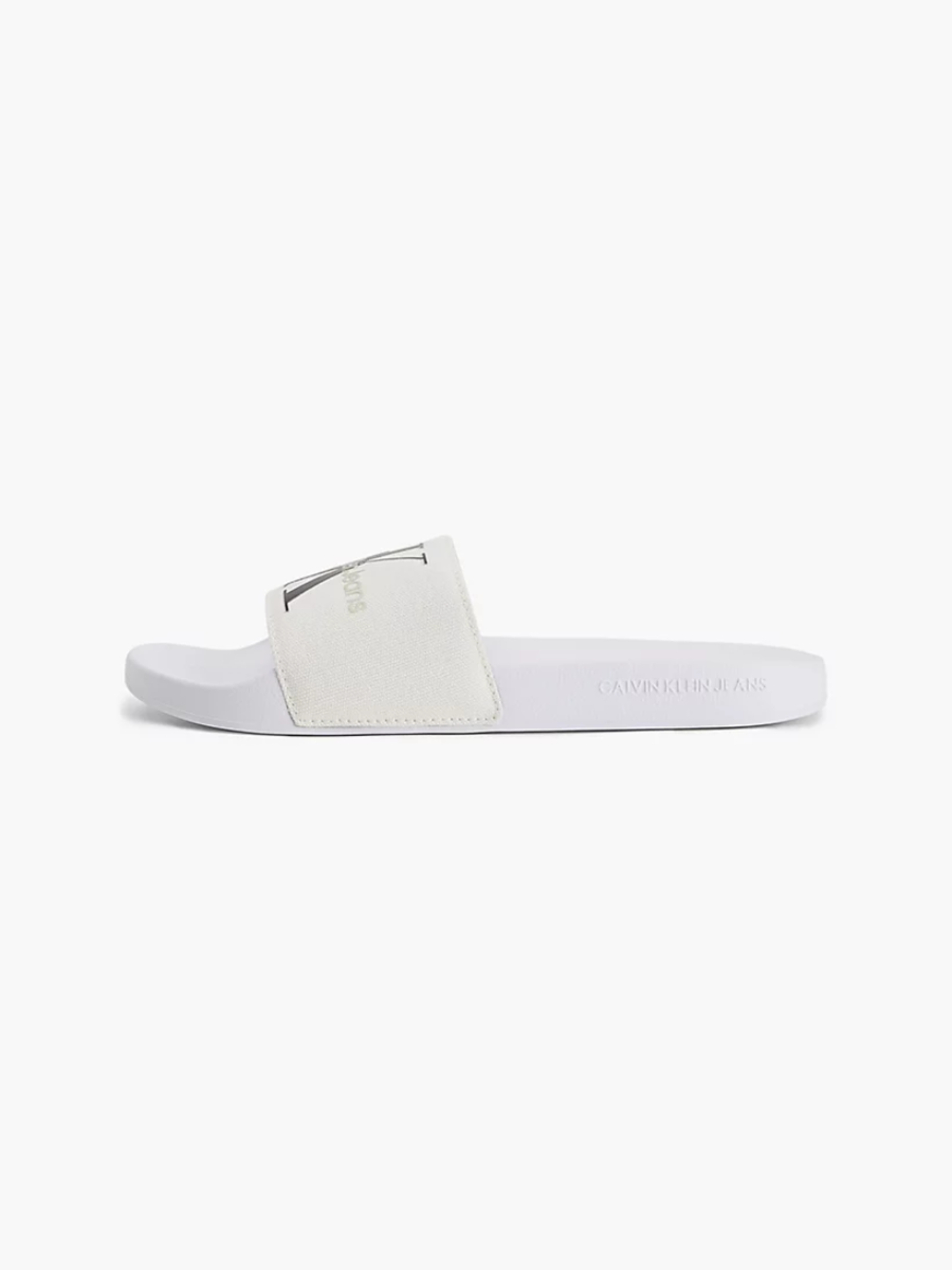 Calvin Klein dámské bílé pantofle - 38 (YAF)