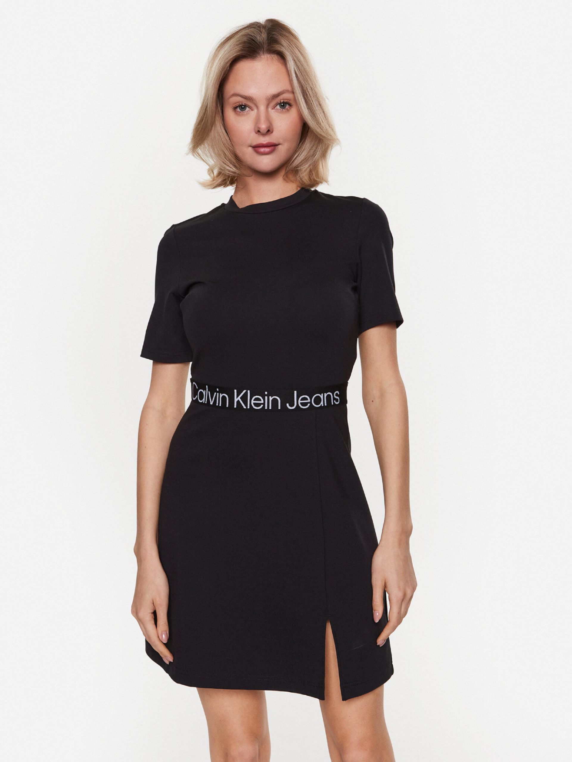 Calvin Klein dámské černé šaty - M (BEH)