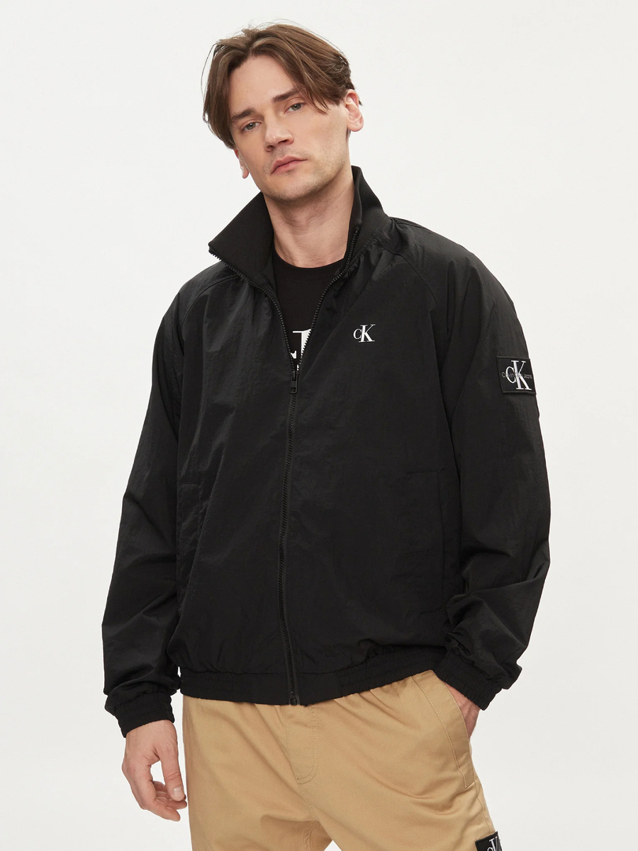 Calvin Klein pánská černá bunda pro přechodné období - M (BEH)