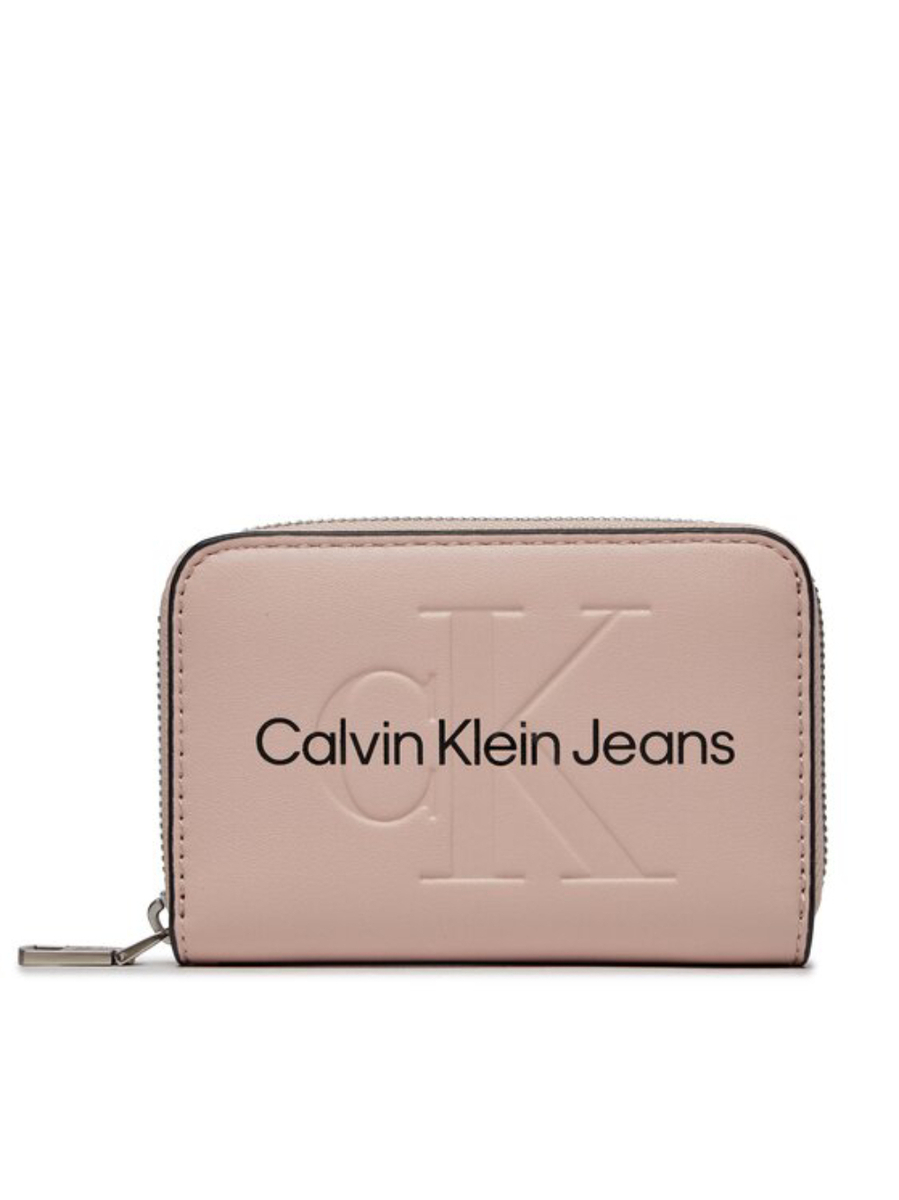 Levně Calvin Klein dámská růžová peněženka malá