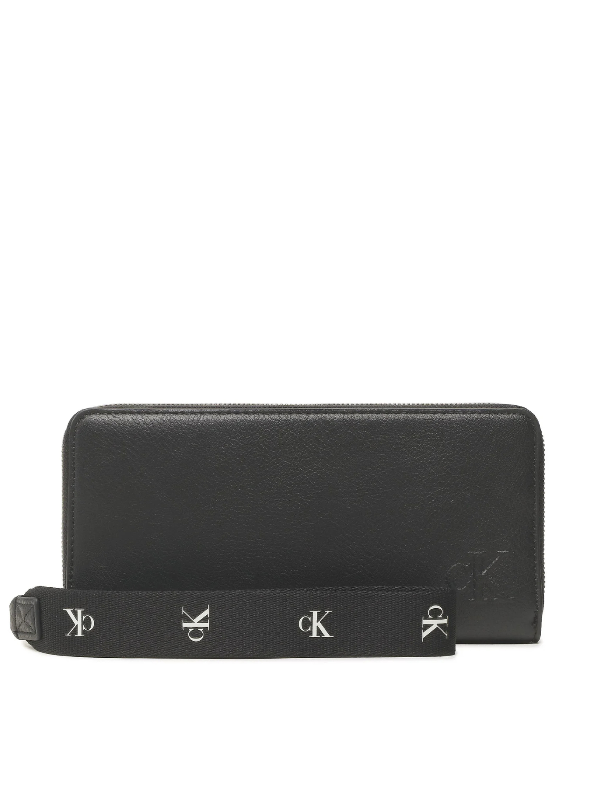 Levně Calvin Klein dámská černá peněženka - OS (01H)