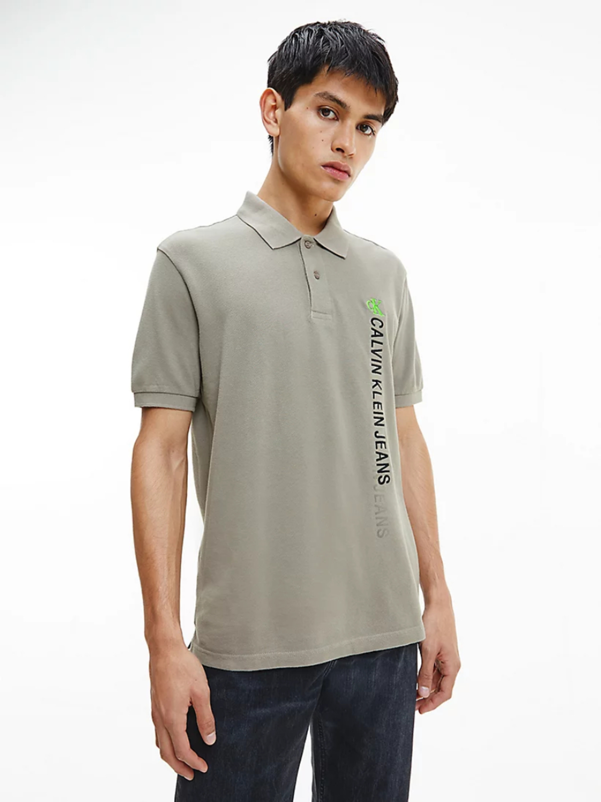 Calvin Klein pánské polo tričko - XXL (PBU)