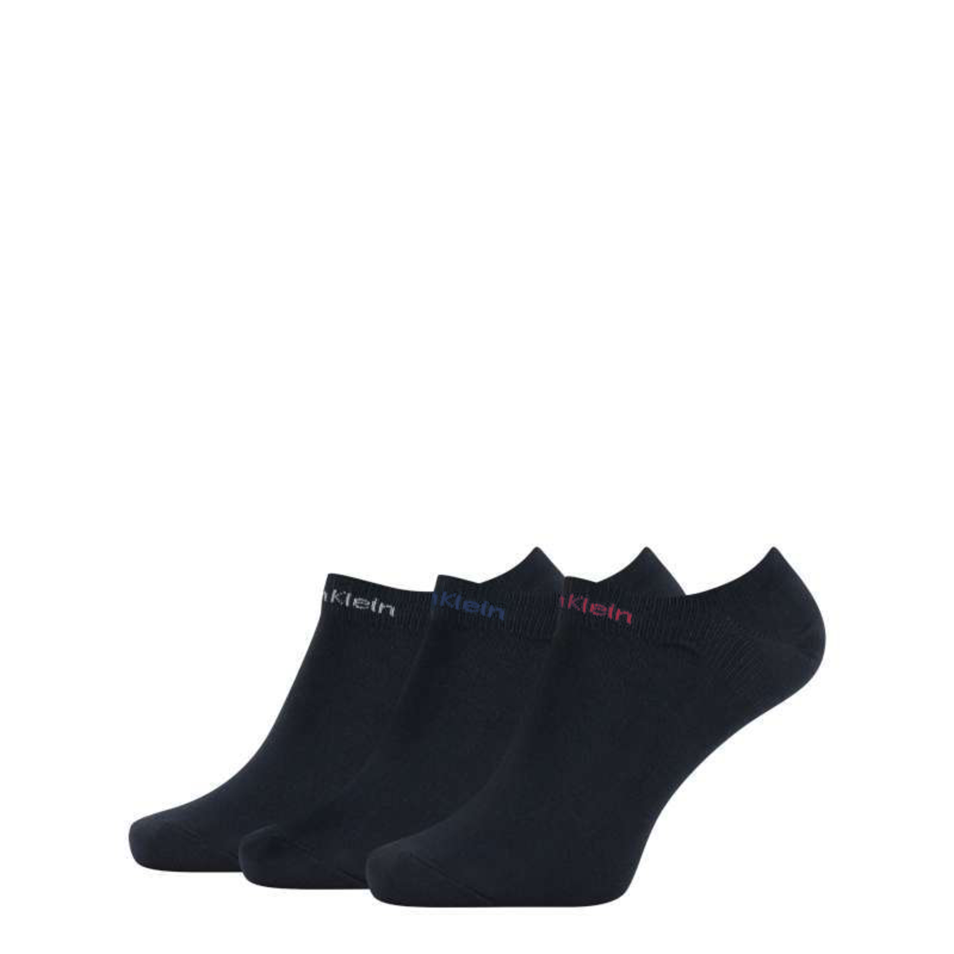Calvin Klein pánské černé ponožky 3pack - 000 (98)