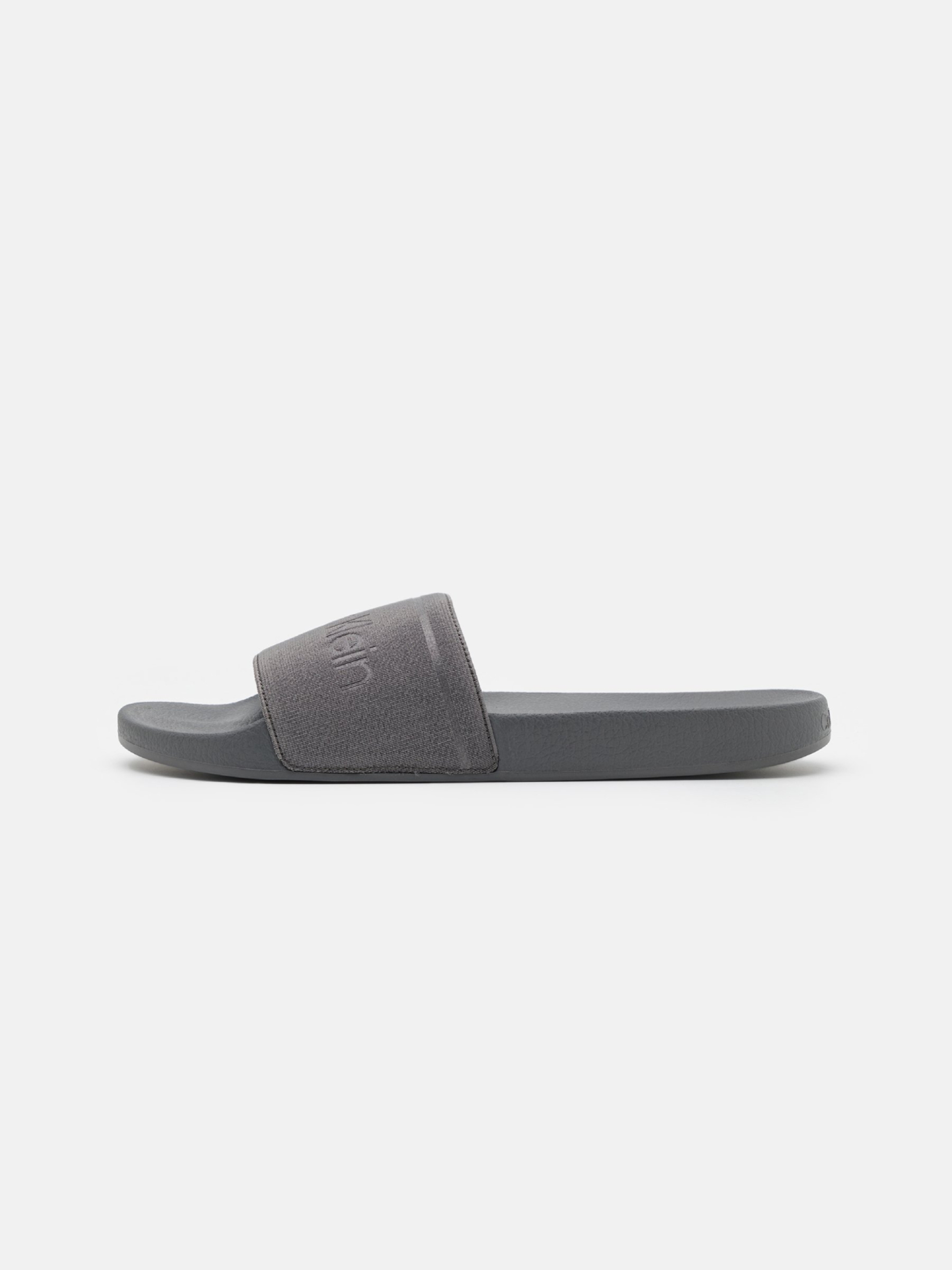 Calvin Klein pánské šedé pantofle - 45 (PD0)