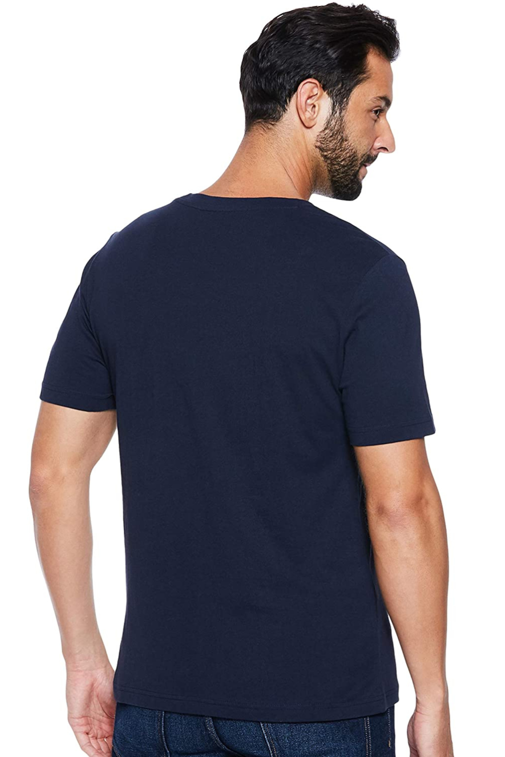 Calvin Klein pánské tmavě modré tričko Box - L (402)