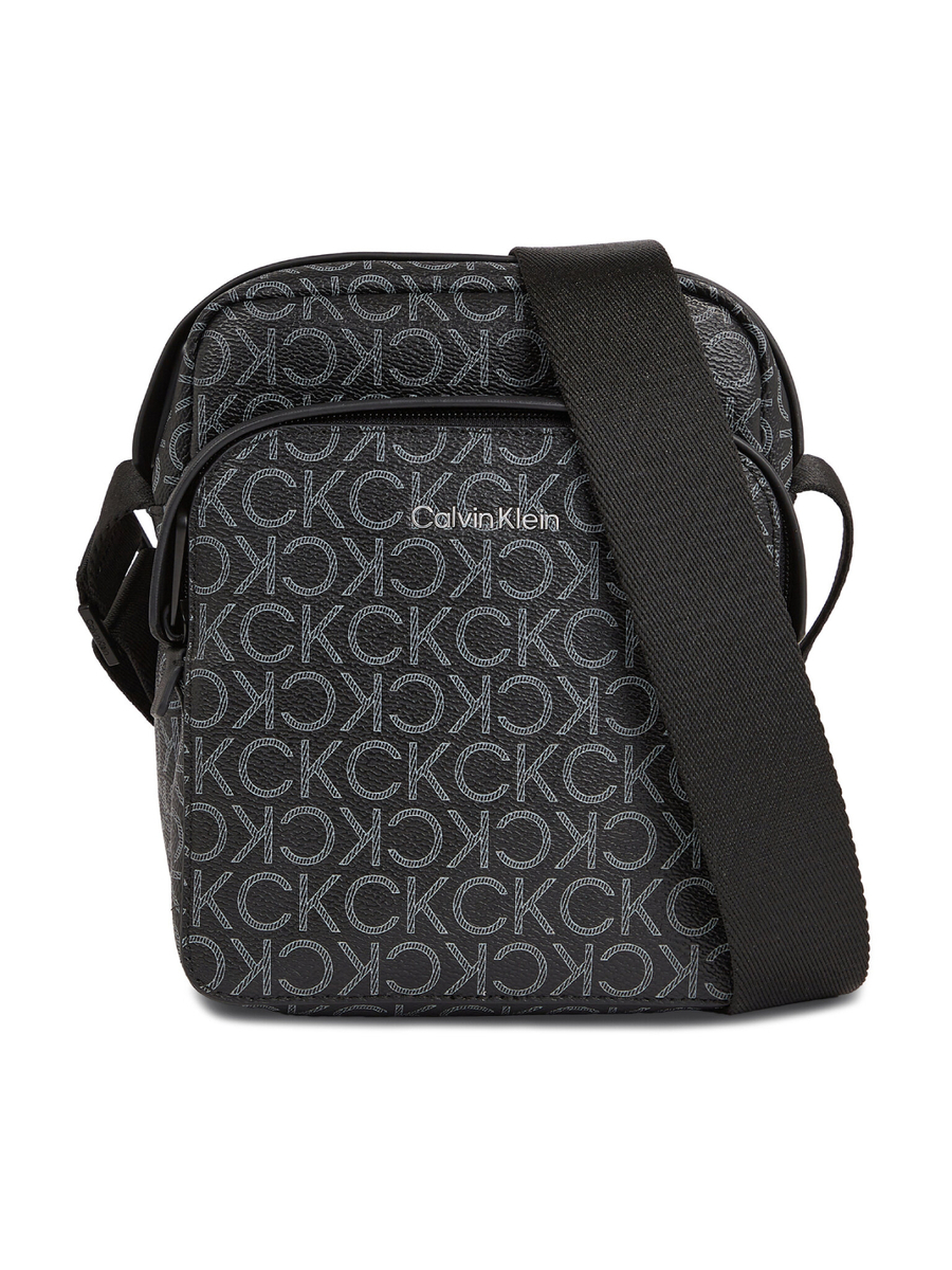 Levně Calvin Klein pánská černá taška přes rameno - OS (0GJ)