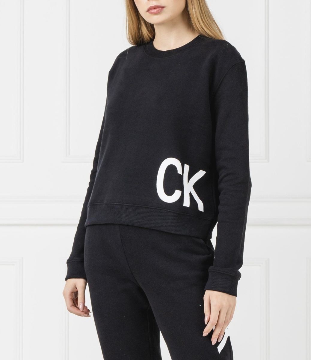 Calvin Klein dámská černá mikina  - L (099)