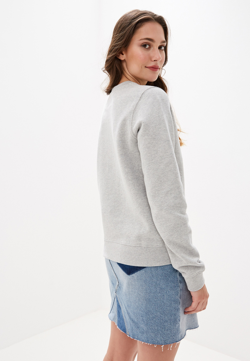 Calvin Klein dámská šedá mikina Quilt - L (038)
