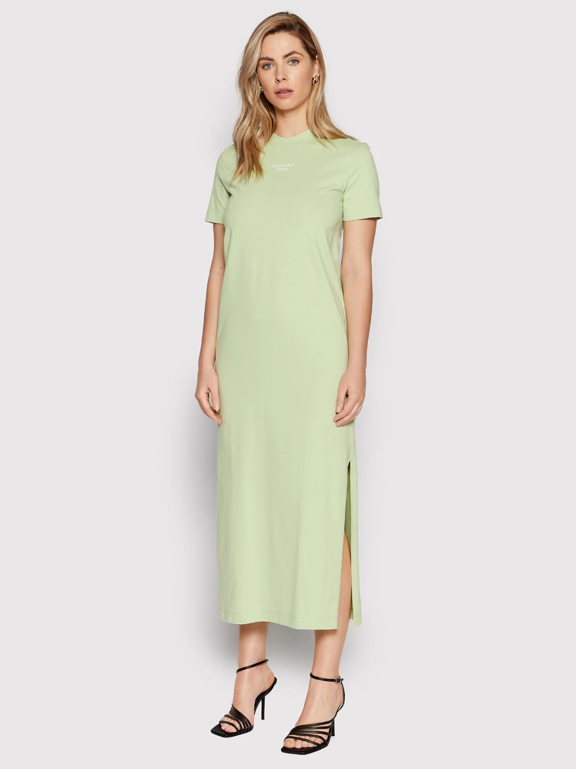 Calvin Klein dámské zelené šaty - S (L99)