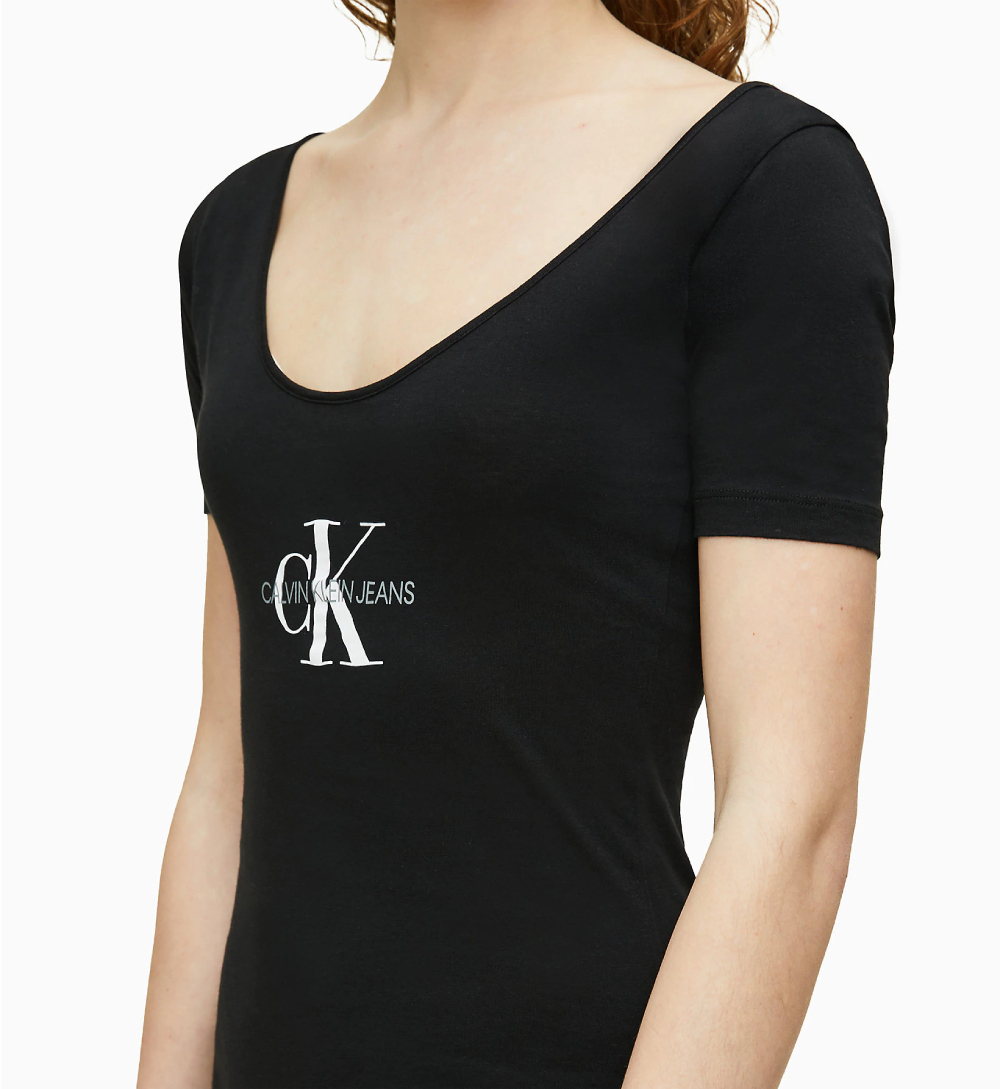 Calvin Klein dámské černé šaty Ballet - XS (BAE)