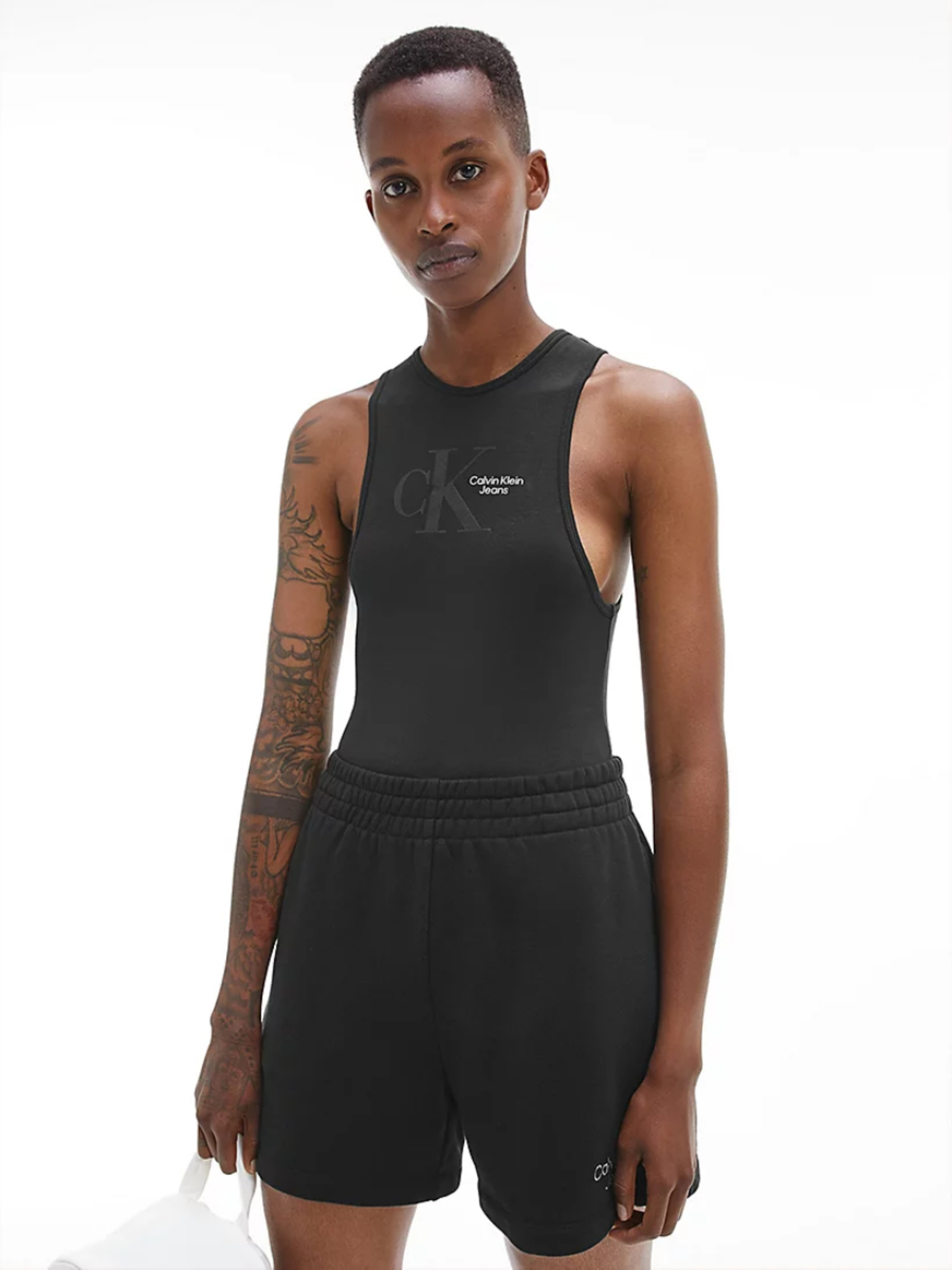 Calvin Klein dámské černé body - M (BEH)