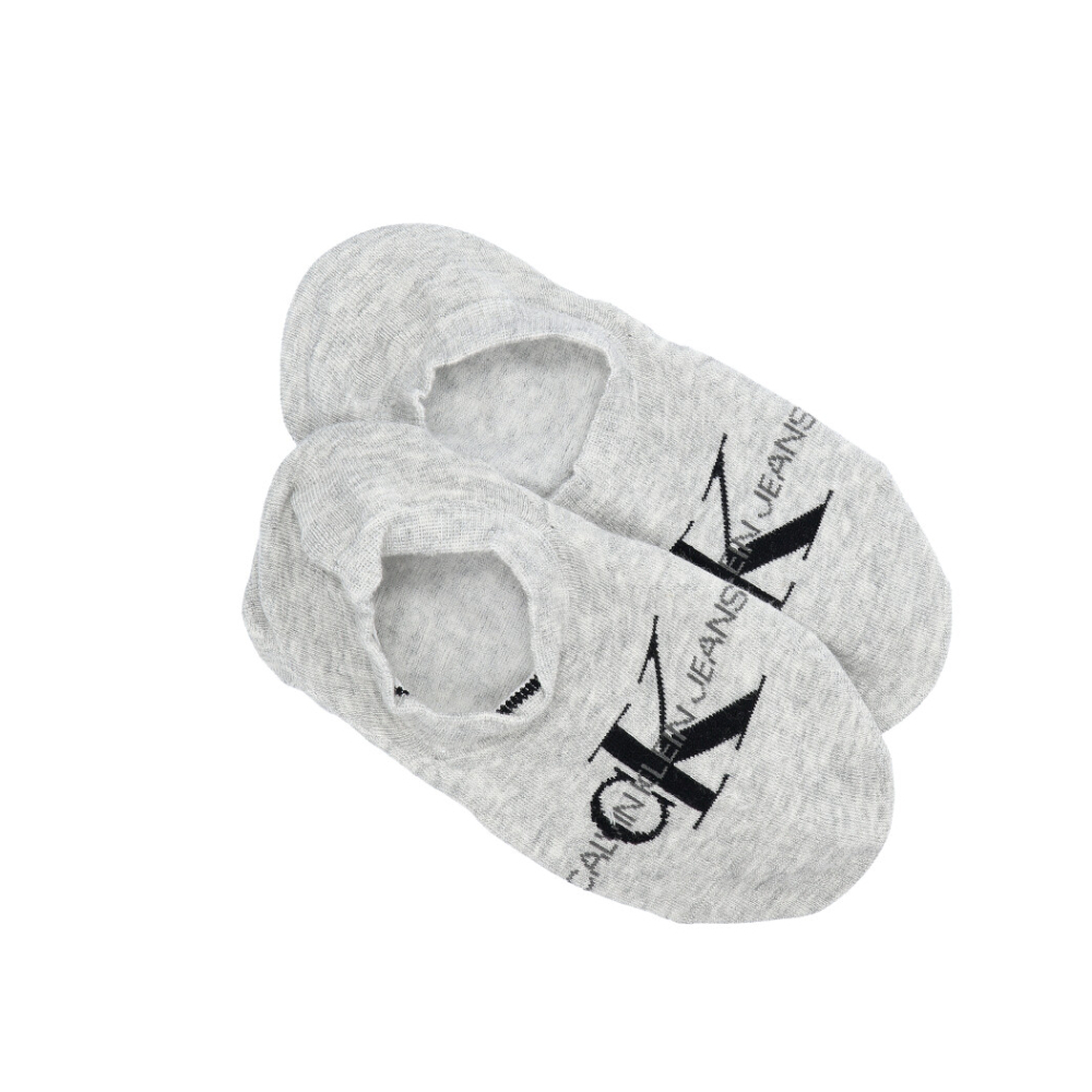 Calvin Klein dámské šedé ponožky - ONESIZE (LIGHTGR)