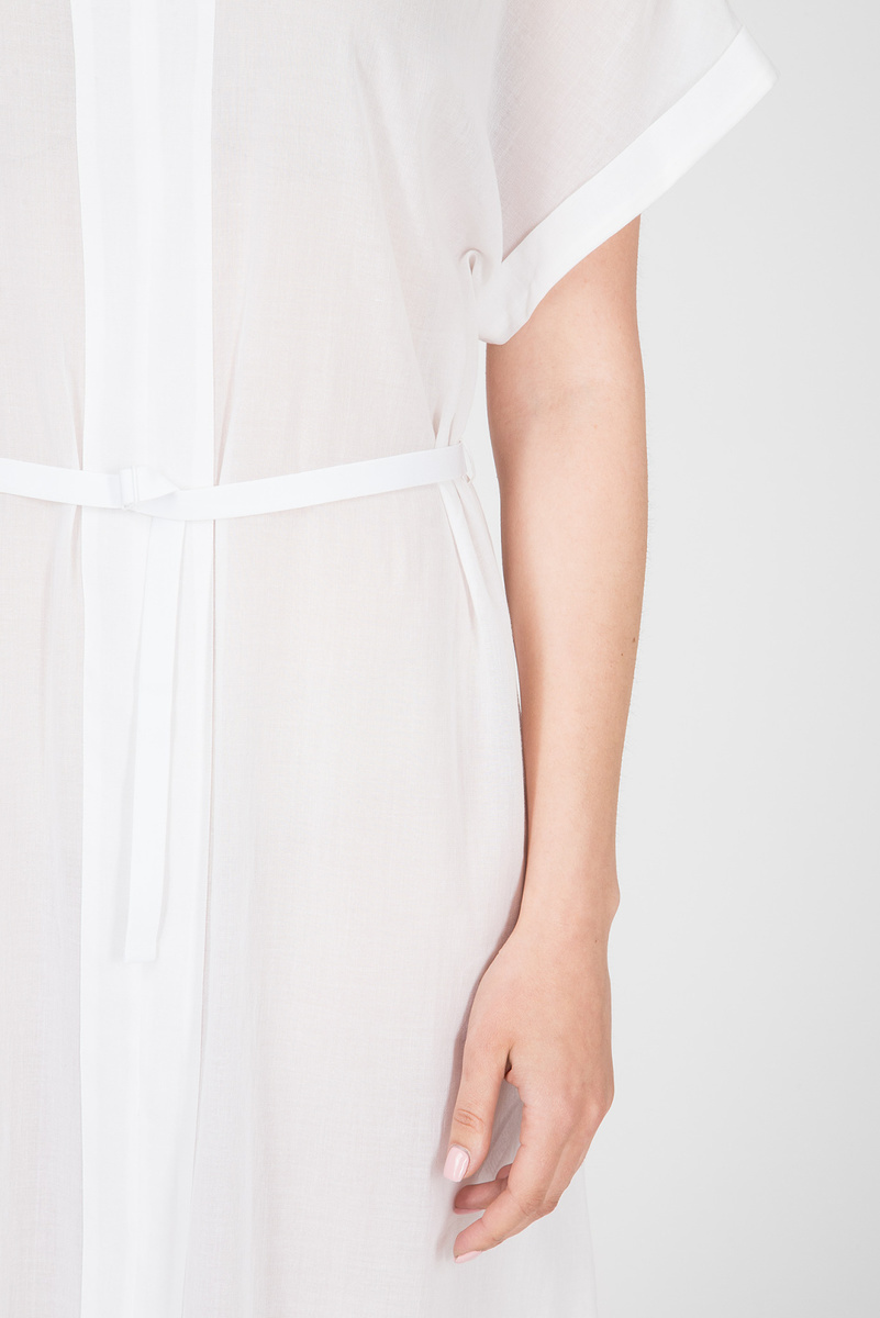 Calvin Klein dámské bílé šaty  - S (143)