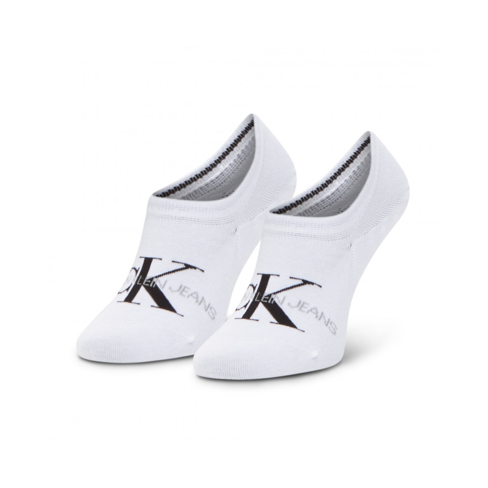 Calvin Klein dámské bílé ponožky  - ONE (WHI)