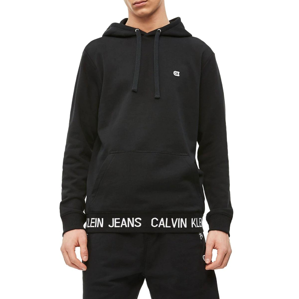 Calvin Klein pánská  černá mikina Logo Waistband - XXL (099)